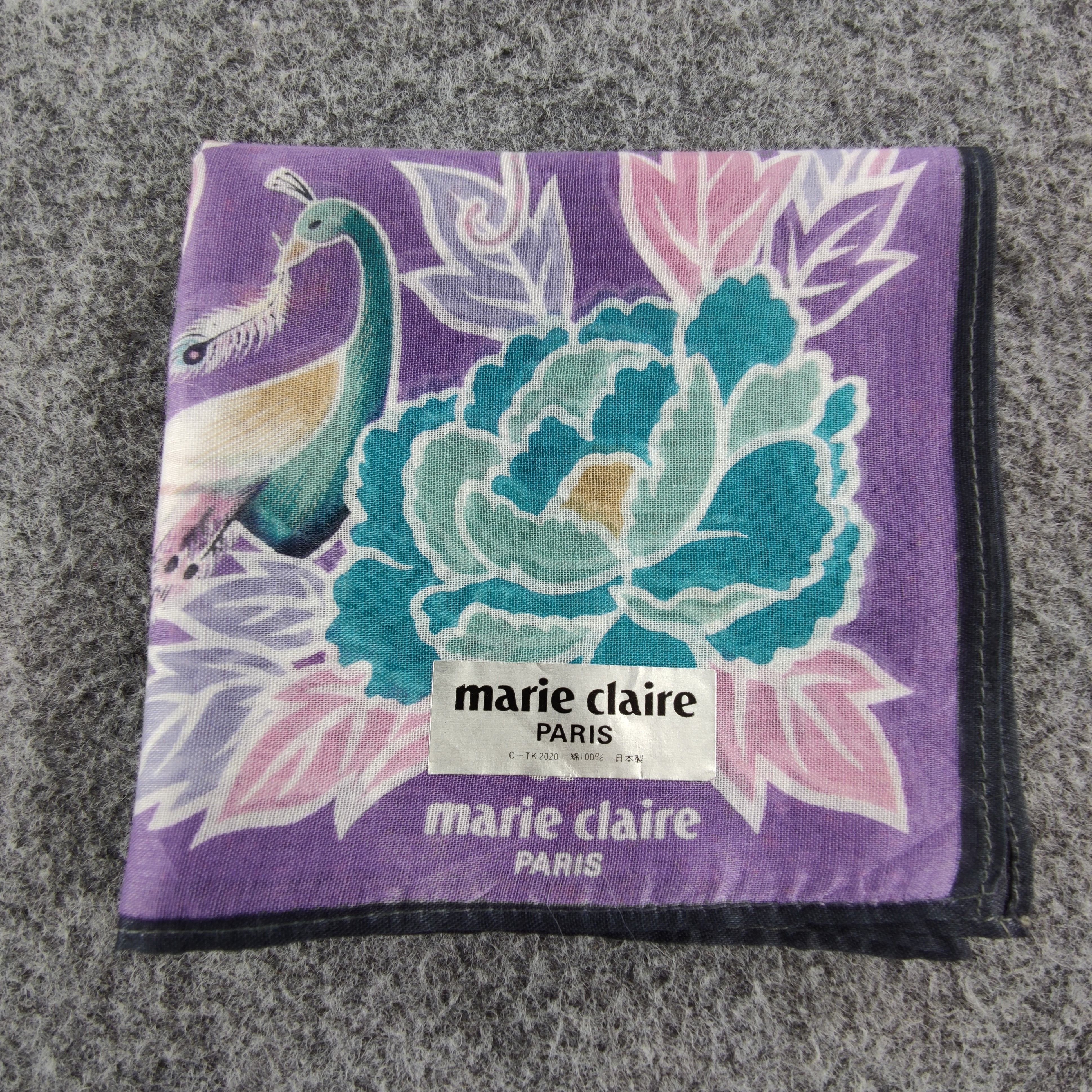 Vintage Marie Claire Handkerchief/Neckerchief/Bandana Size ONE SIZE - 5 Thumbnail