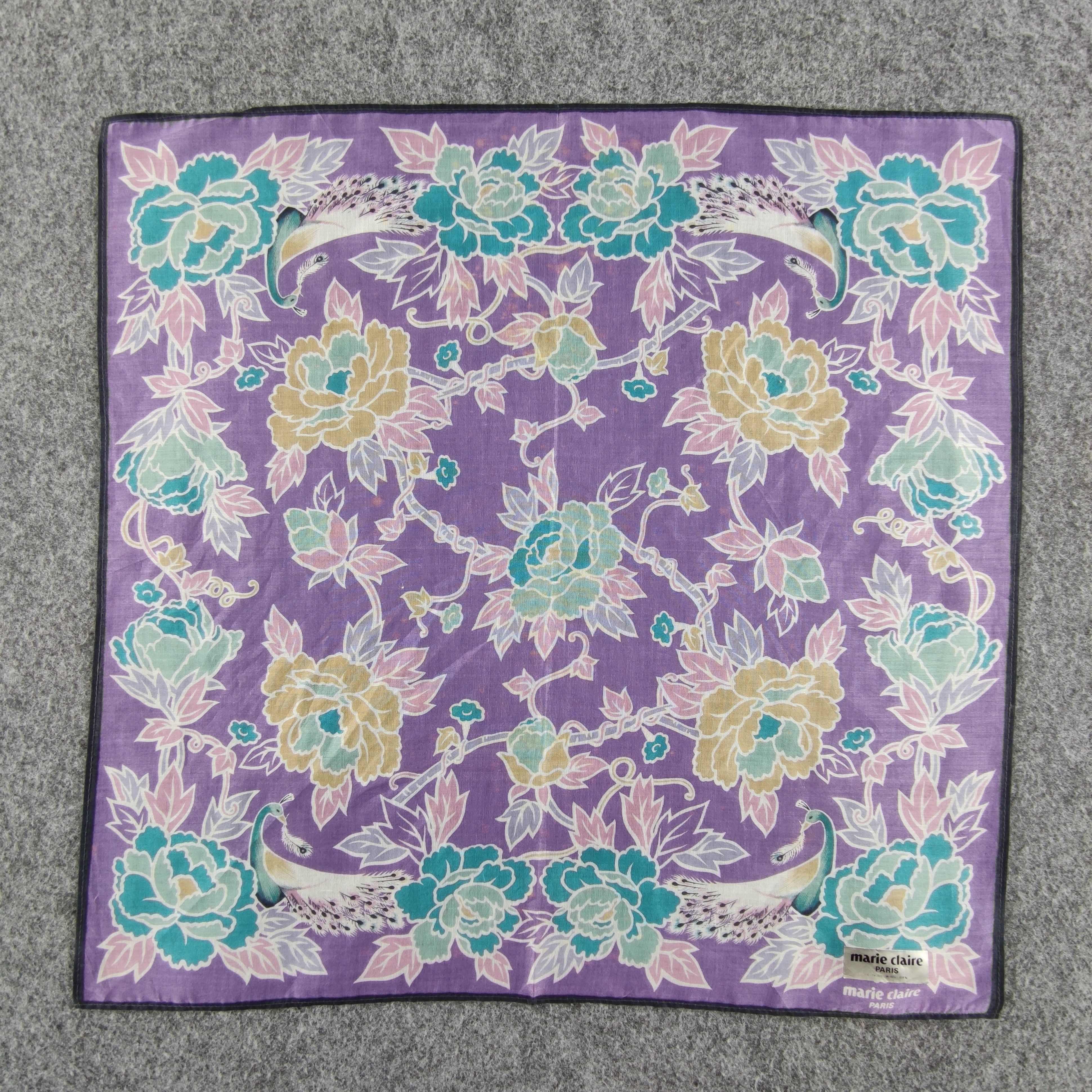 Vintage Marie Claire Handkerchief/Neckerchief/Bandana Size ONE SIZE - 2 Thumbnail
