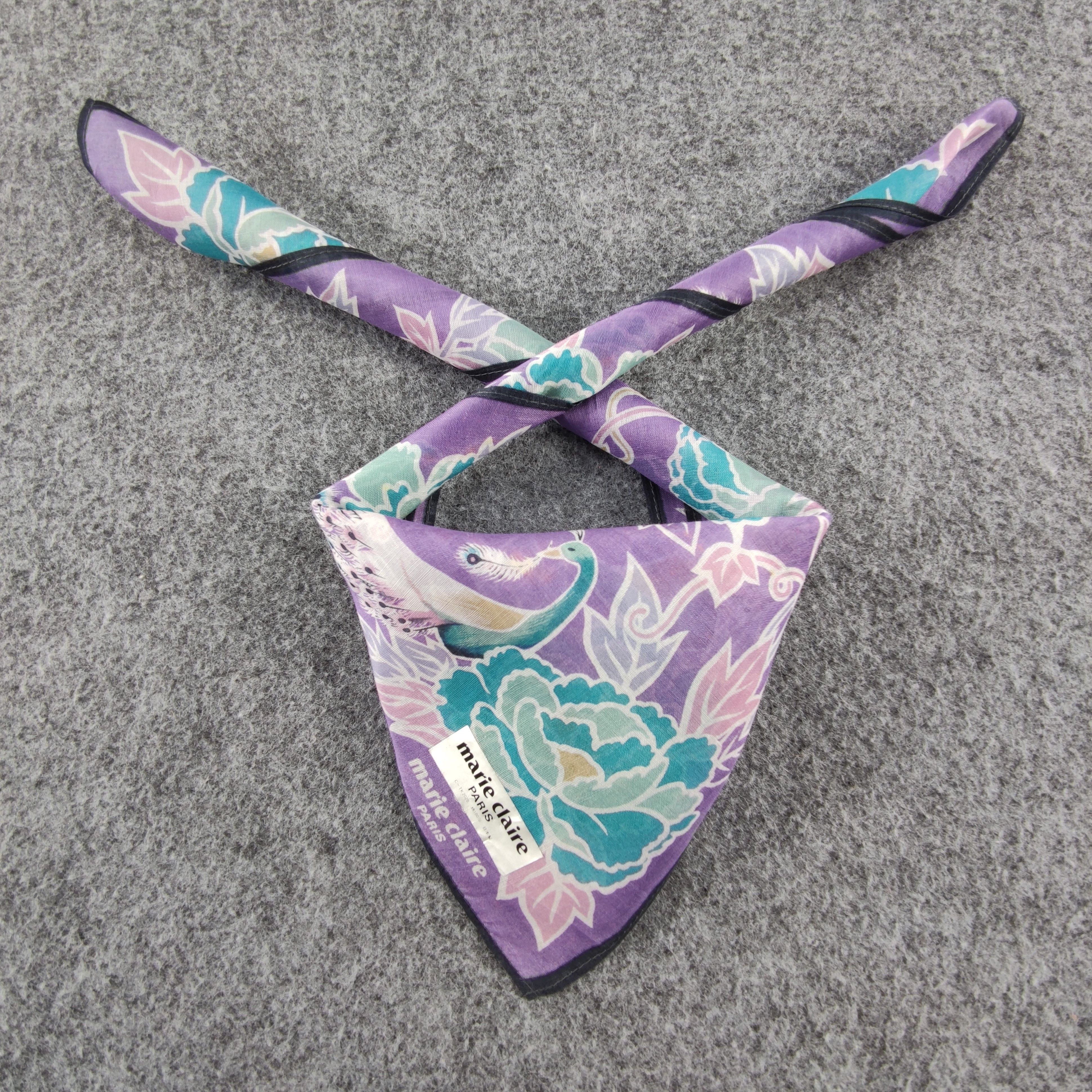 Vintage Marie Claire Handkerchief/Neckerchief/Bandana Size ONE SIZE - 1 Thumbnail