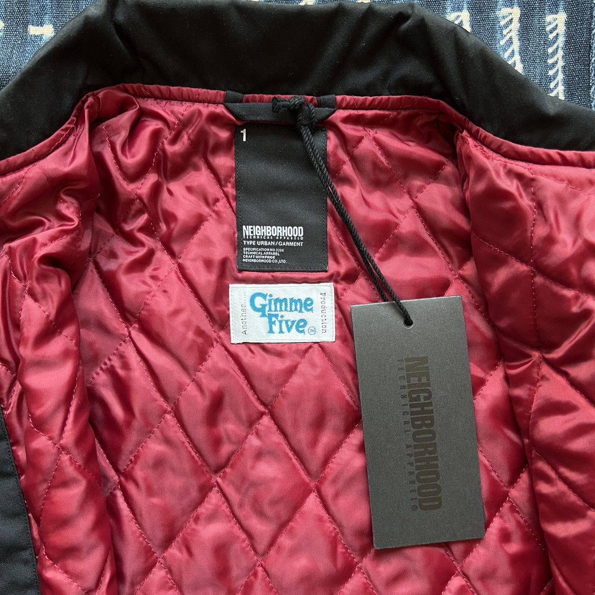 Neighborhood Gimme 5 X Neighborhood Archive Studded Riders Jacket Size US S / EU 44-46 / 1 - 9 Thumbnail