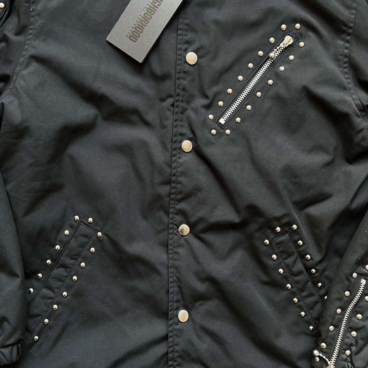 Neighborhood Gimme 5 X Neighborhood Archive Studded Riders Jacket Size US S / EU 44-46 / 1 - 3 Thumbnail