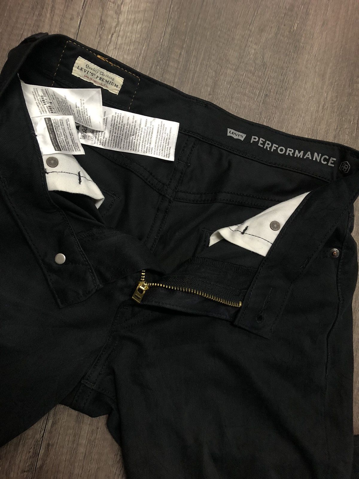 Levi's Vintage Clothing Vintage Levi's 511 Big E Super Black Jeans Size US 29 - 4 Thumbnail