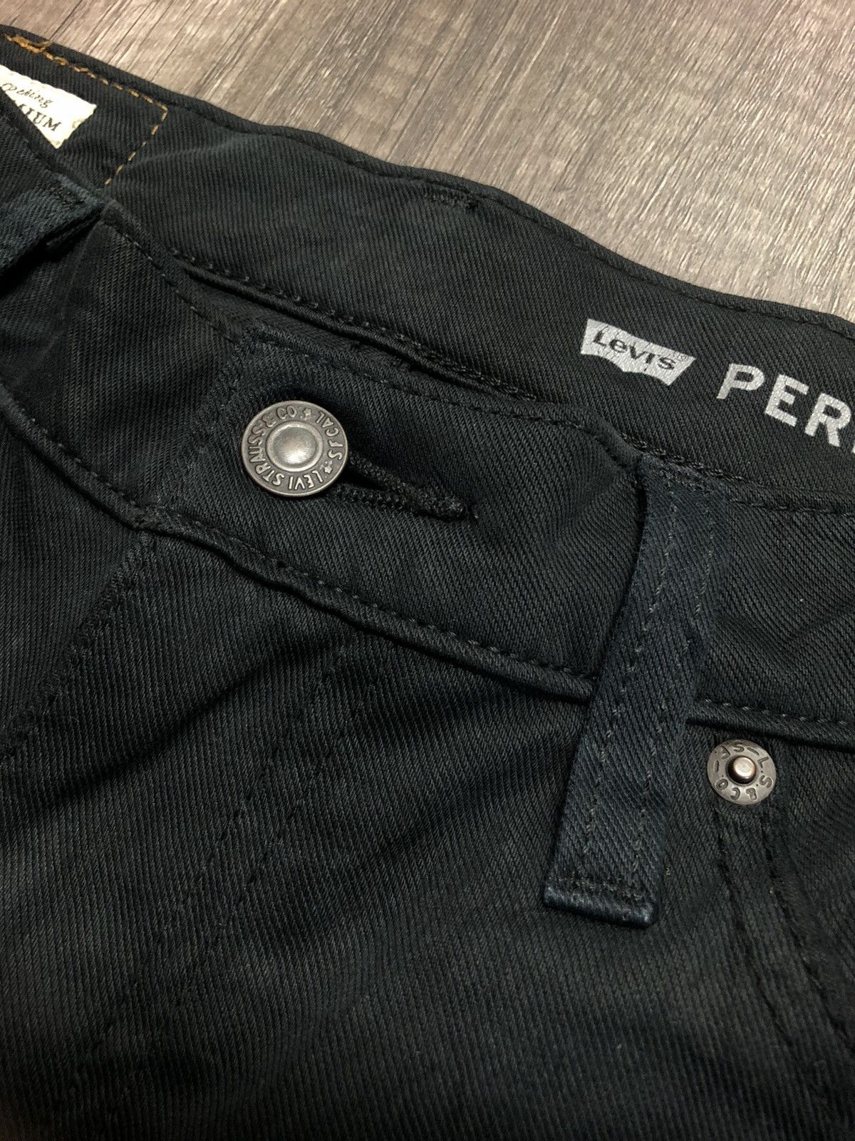 Levi's Vintage Clothing Vintage Levi's 511 Big E Super Black Jeans Size US 29 - 13 Thumbnail