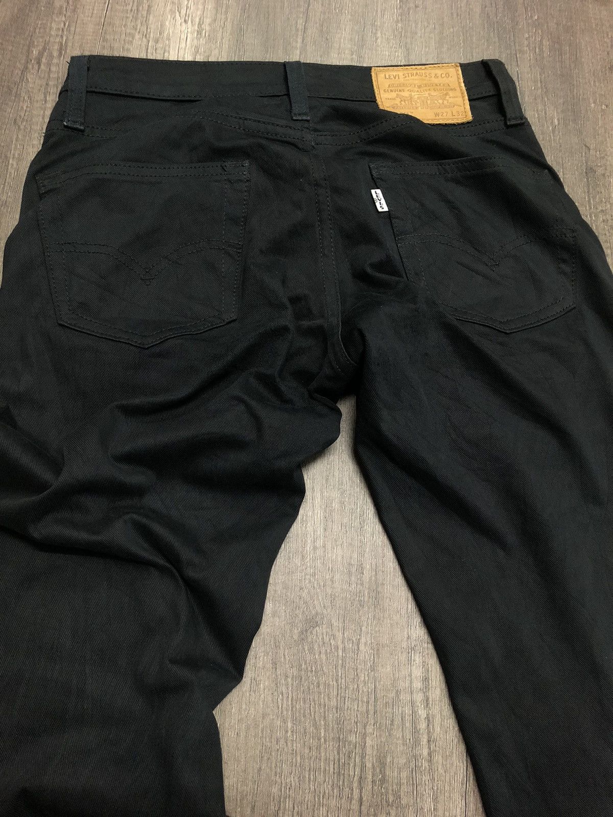 Levi's Vintage Clothing Vintage Levi's 511 Big E Super Black Jeans Size US 29 - 5 Thumbnail