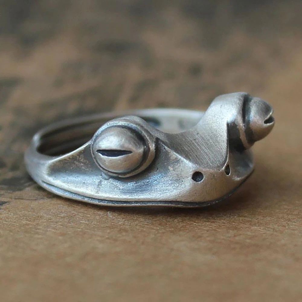 Jewelry Frog Rings Size ONE SIZE - 1 Thumbnail