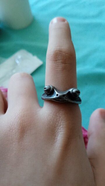 Jewelry Frog Rings Size ONE SIZE - 2 Thumbnail