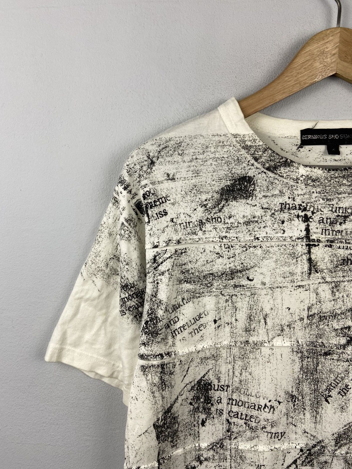 Japanese Brand × Vintage Bernings Sho Japanese Brand Nice Design Tee Size US M / EU 48-50 / 2 - 2 Thumbnail