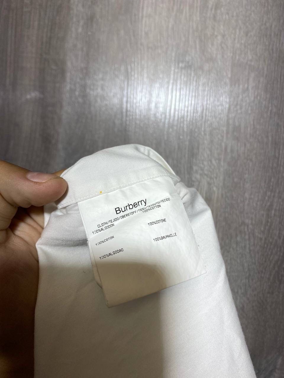 Burberry Luxury vintage retro Burberry London shirt sleeve shirt Size US L / EU 52-54 / 3 - 7 Thumbnail