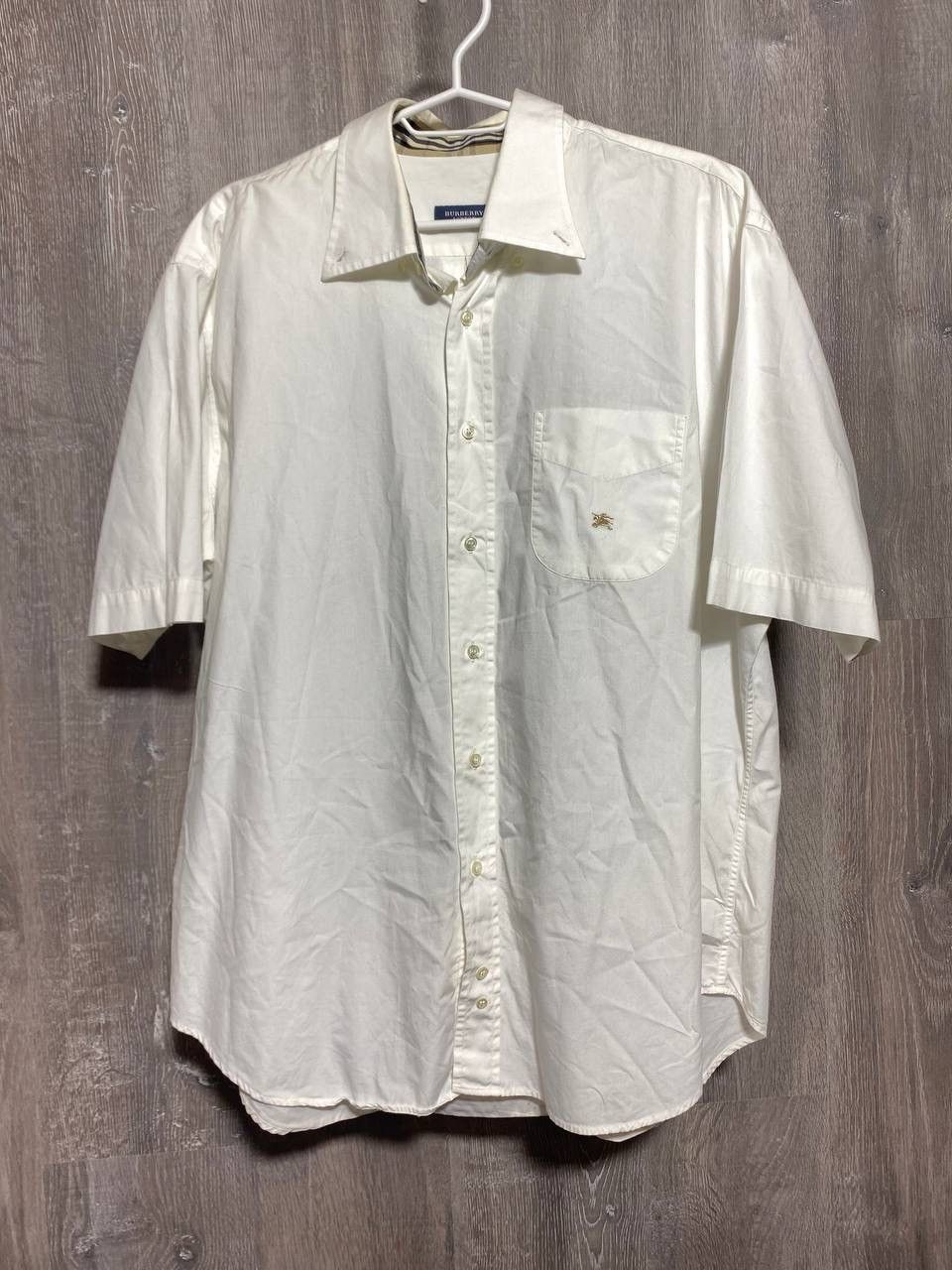 Burberry Luxury vintage retro Burberry London shirt sleeve shirt Size US L / EU 52-54 / 3 - 1 Thumbnail