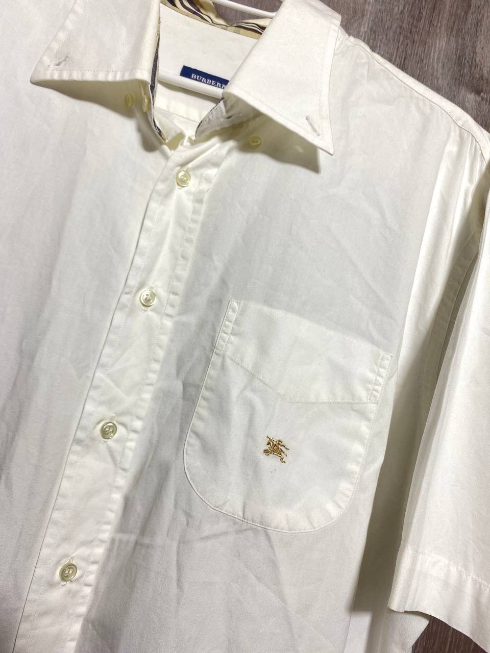 Burberry Luxury vintage retro Burberry London shirt sleeve shirt Size US L / EU 52-54 / 3 - 2 Thumbnail
