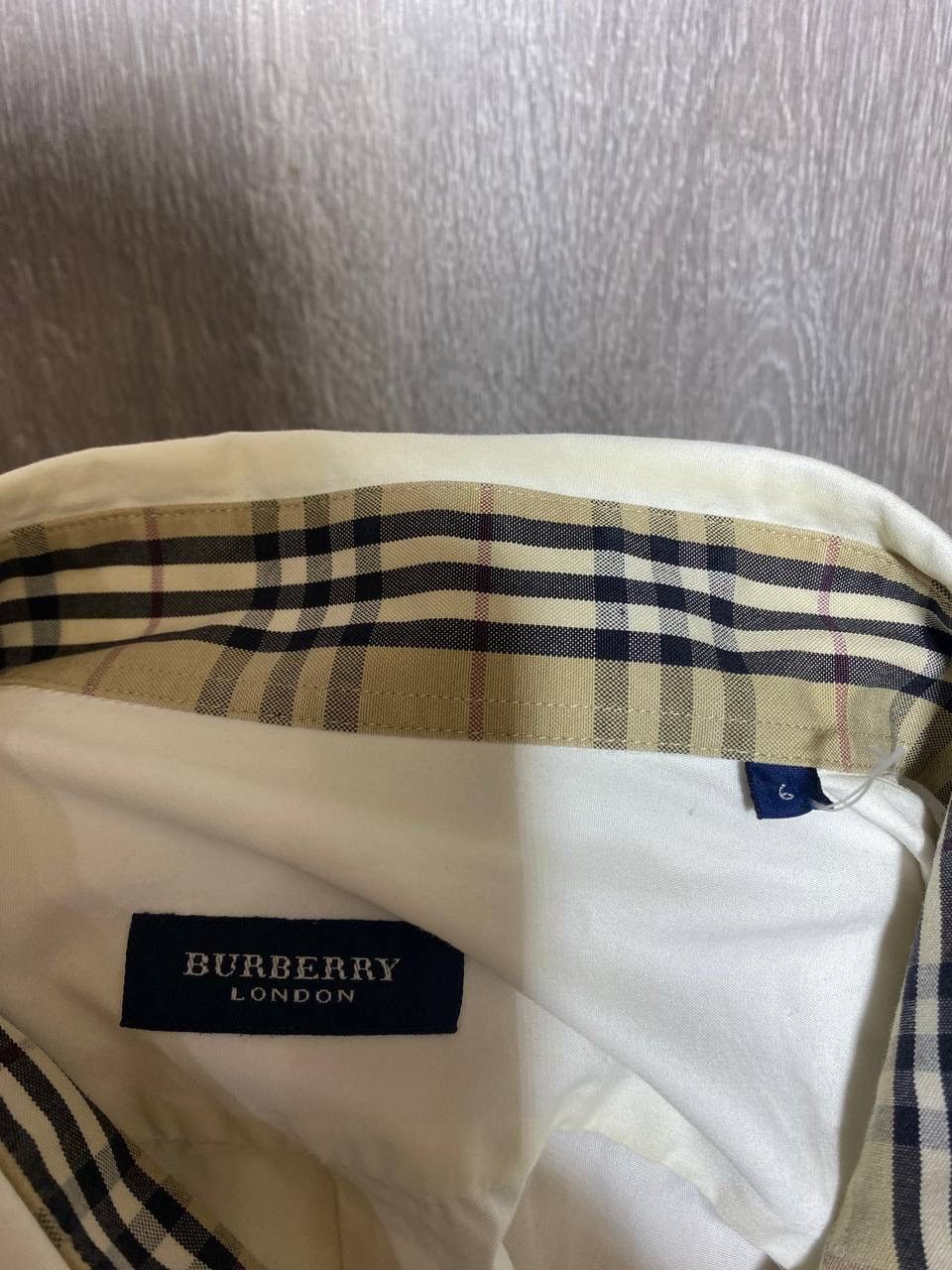 Burberry Luxury vintage retro Burberry London shirt sleeve shirt Size US L / EU 52-54 / 3 - 6 Thumbnail
