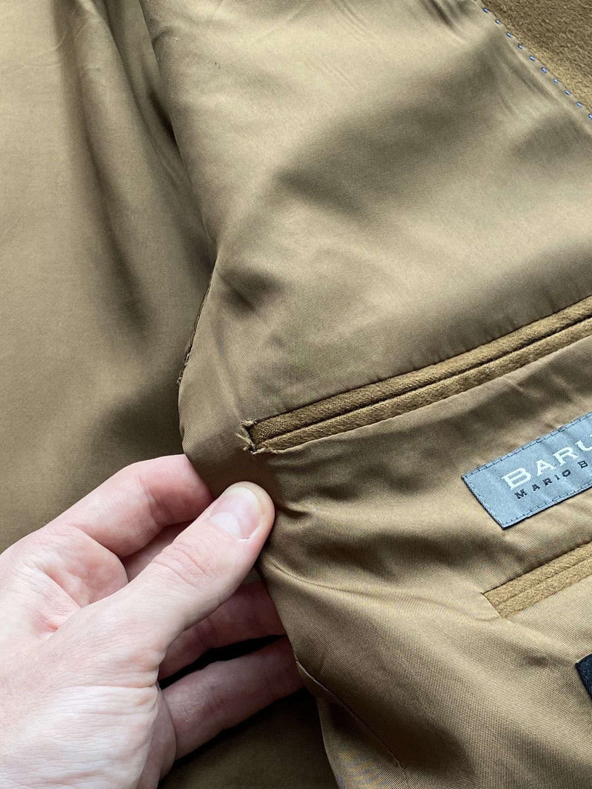 Other Mario Barutti Blazer 100% Cashmere Size 42S - 12 Thumbnail