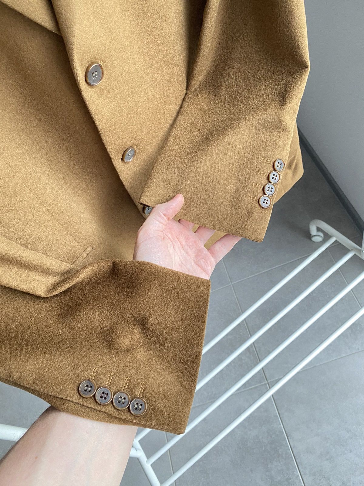 Other Mario Barutti Blazer 100% Cashmere Size 42S - 5 Thumbnail