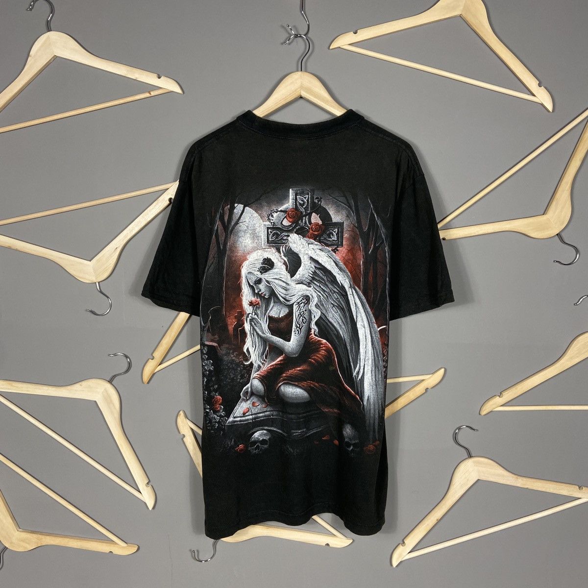 Expert Horror × Vintage Vintage The Crow City Of Angels t-shirt Size US L / EU 52-54 / 3 - 2 Thumbnail
