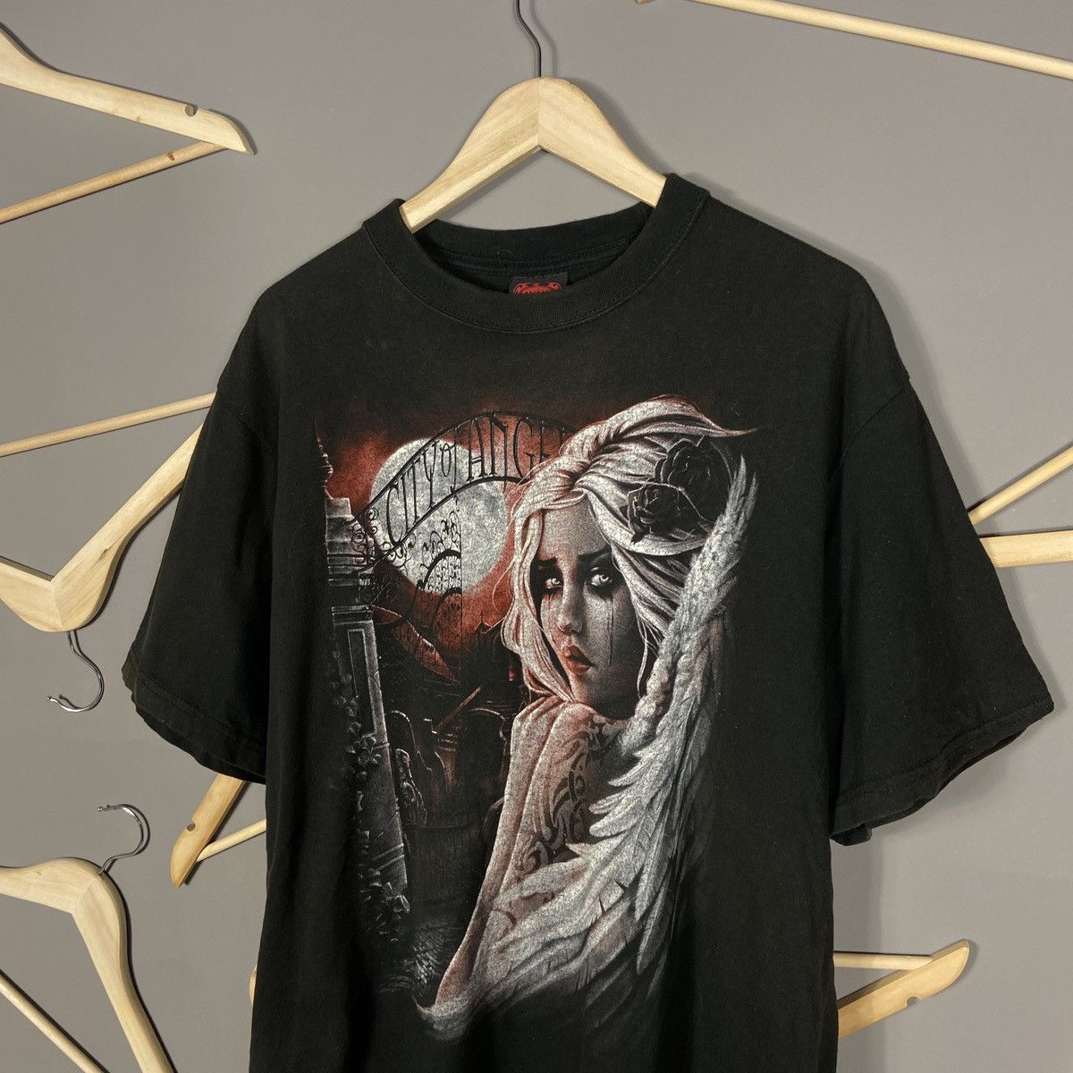Expert Horror × Vintage Vintage The Crow City Of Angels t-shirt Size US L / EU 52-54 / 3 - 4 Thumbnail