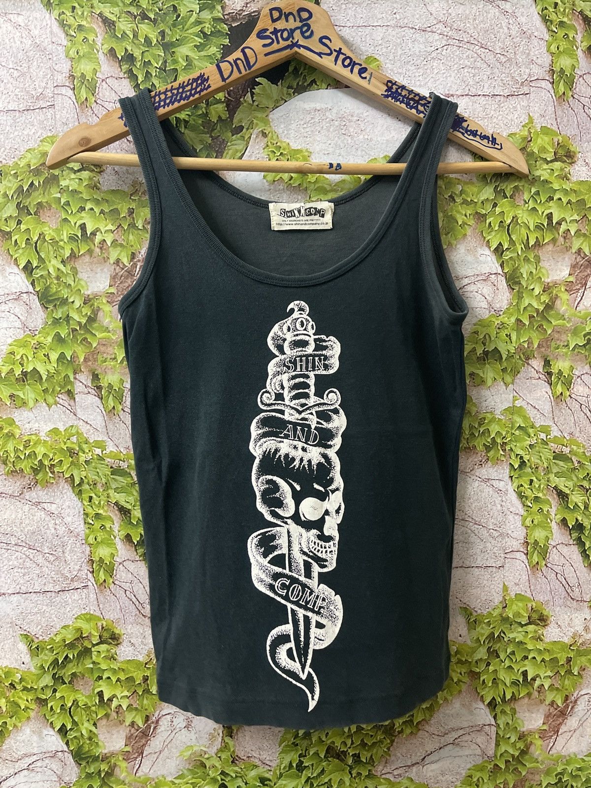 Japanese Brand VINTAGE PUNK SHINN COMP TANK TOPS VERY RARE Size US XS / EU 42 / 0 - 1 Thumbnail