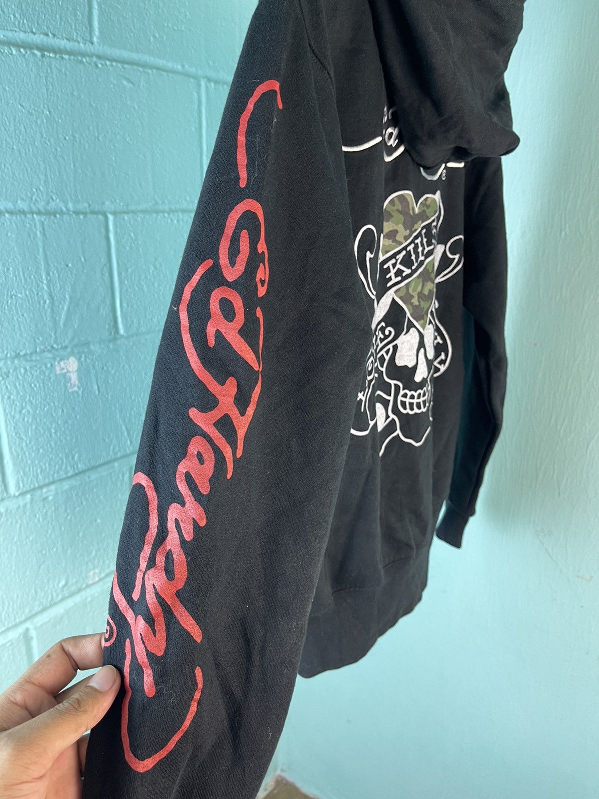 Christian Audigier × Ed Hardy Ed Hardy Skull zip Hoodie Size US M / EU 48-50 / 2 - 12 Thumbnail