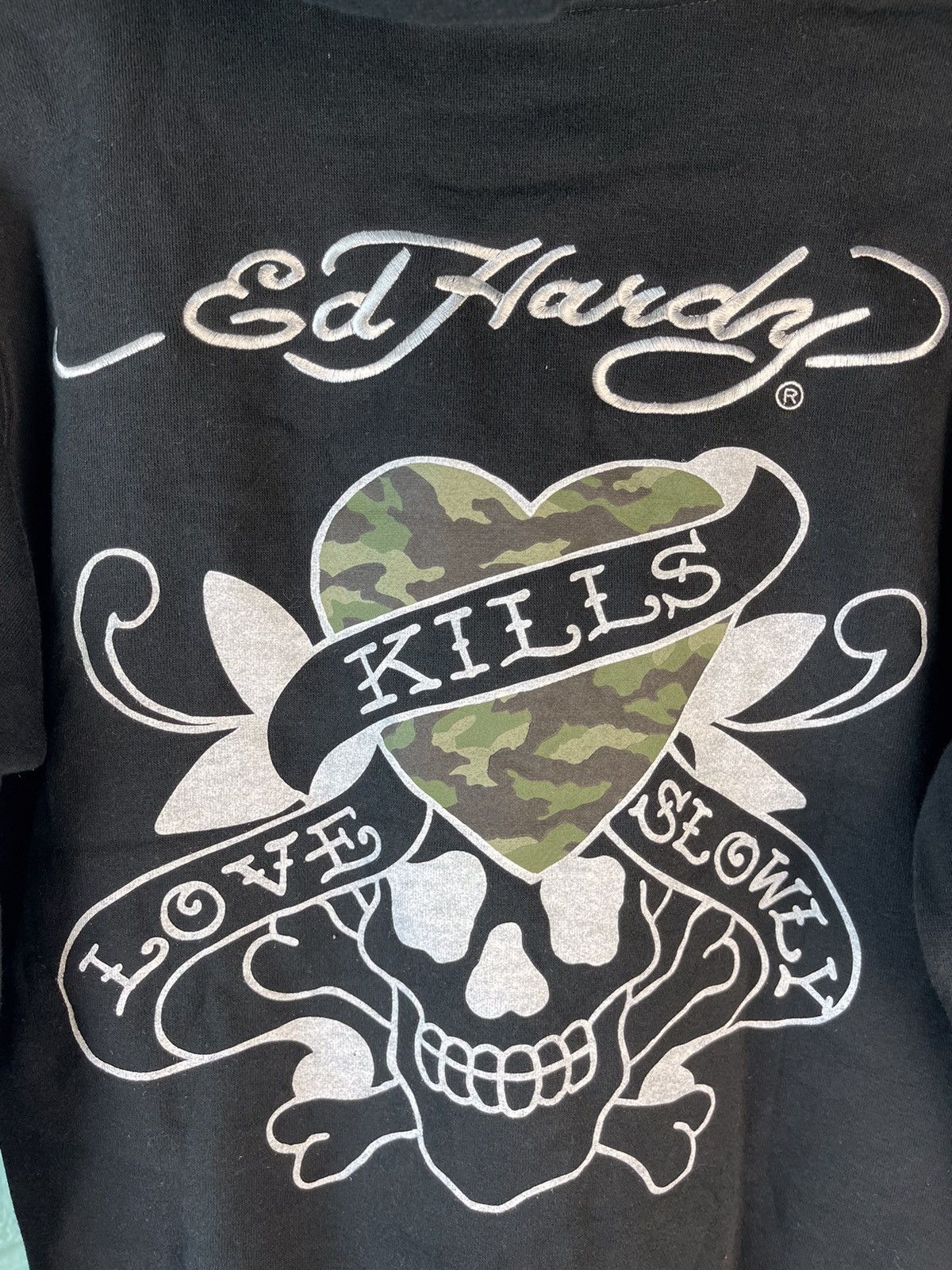 Christian Audigier × Ed Hardy Ed Hardy Skull zip Hoodie Size US M / EU 48-50 / 2 - 11 Thumbnail