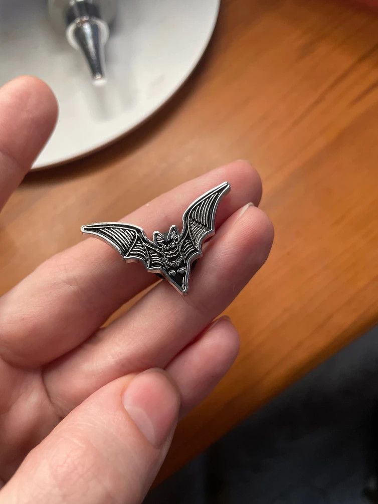 Other Bat Enamel Pin Size ONE SIZE - 3 Thumbnail