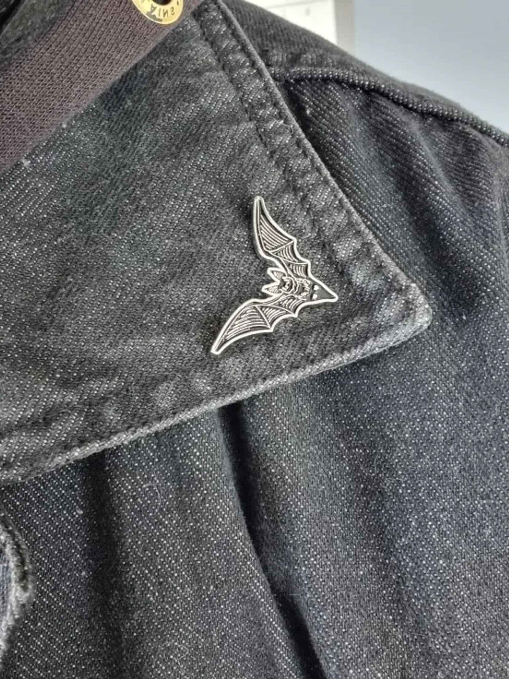 Other Bat Enamel Pin Size ONE SIZE - 6 Thumbnail