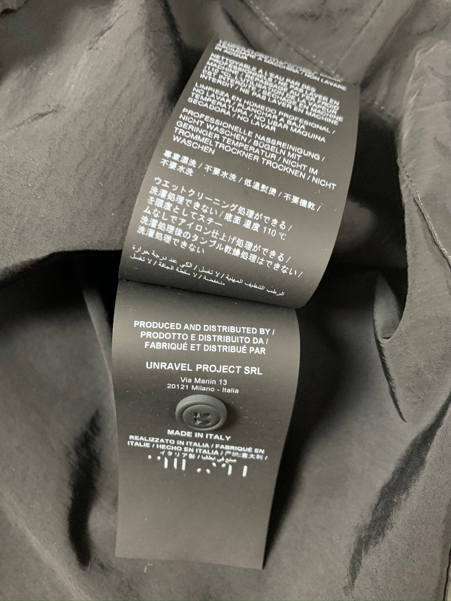 Ben Taverniti Unravel Project 🔥80% OFF🔥[SALE] Unravel Project Windbreaker Jacket Size US S / EU 44-46 / 1 - 13 Thumbnail