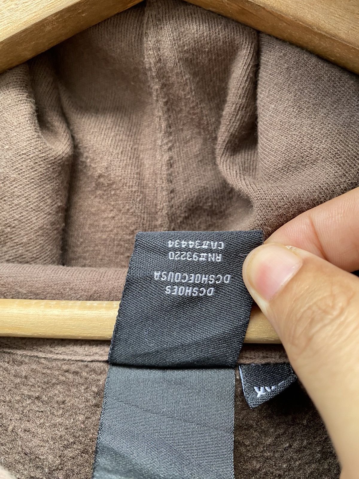 DC 🟤RARE🟤 Vintage 90s DCSHOE USA Monogram Logo XXL Brown Hoodie Size US XXL / EU 58 / 5 - 6 Thumbnail