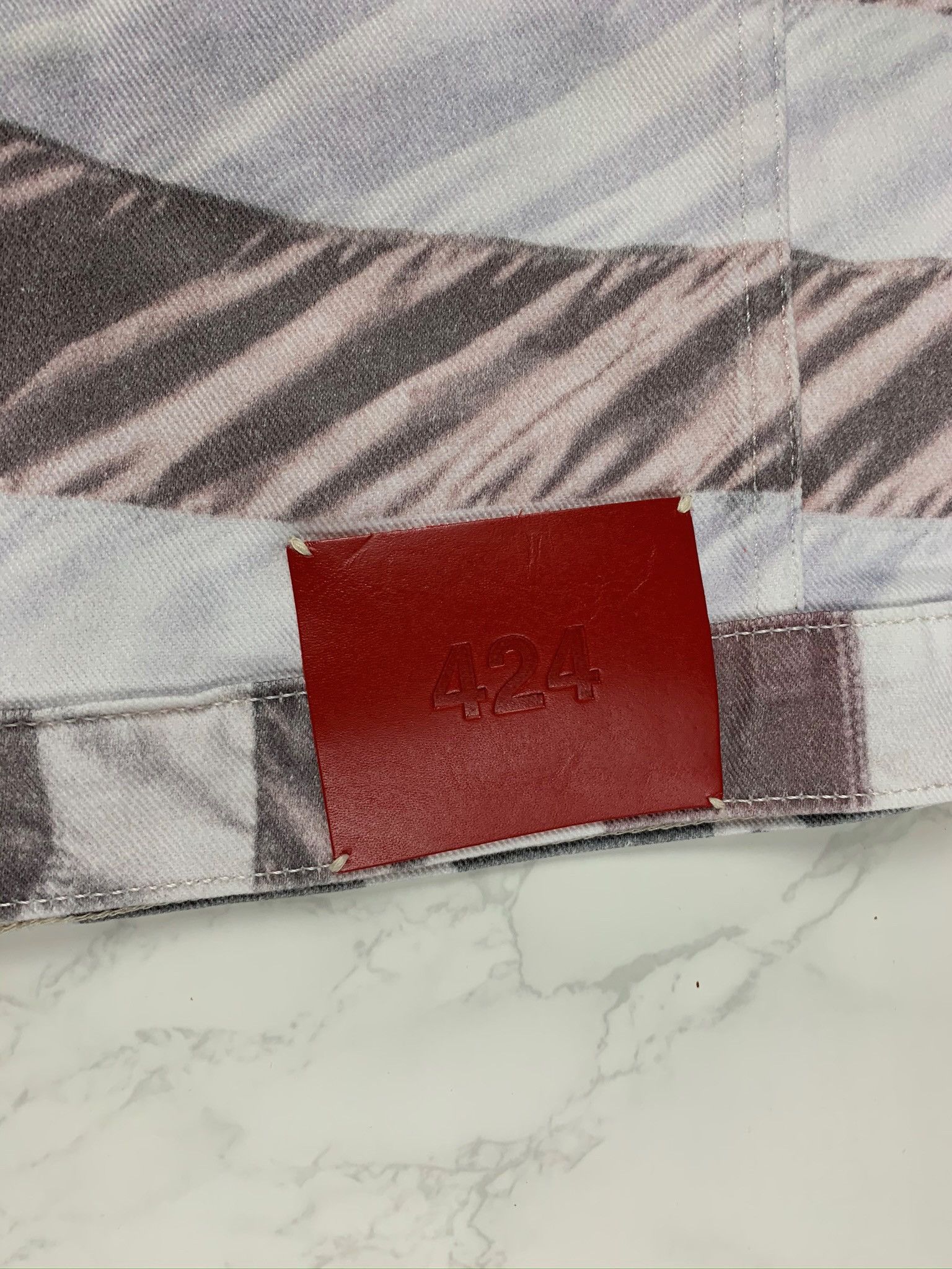 424 🔥75% OFF🔥 [SALE] 424 American Flag Denim Jacket Size US XS / EU 42 / 0 - 17 Thumbnail