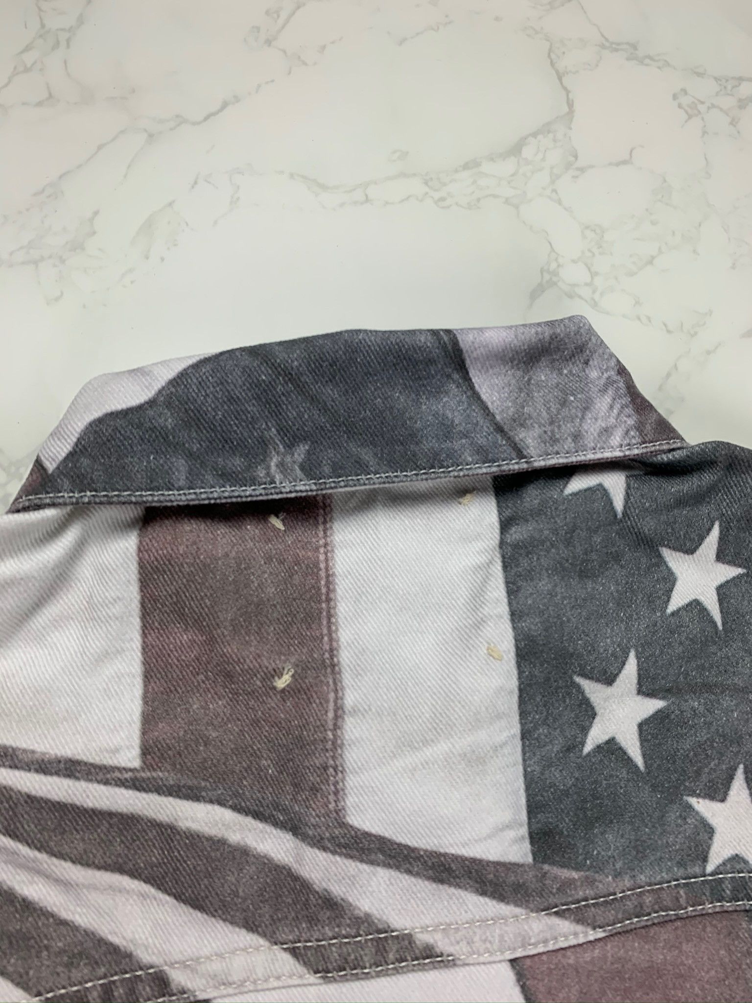 424 🔥75% OFF🔥 [SALE] 424 American Flag Denim Jacket Size US XS / EU 42 / 0 - 16 Thumbnail
