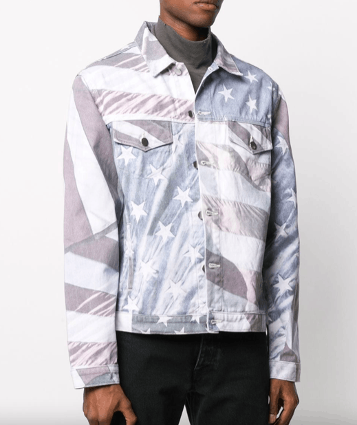 424 🔥75% OFF🔥 [SALE] 424 American Flag Denim Jacket Size US XS / EU 42 / 0 - 1 Thumbnail
