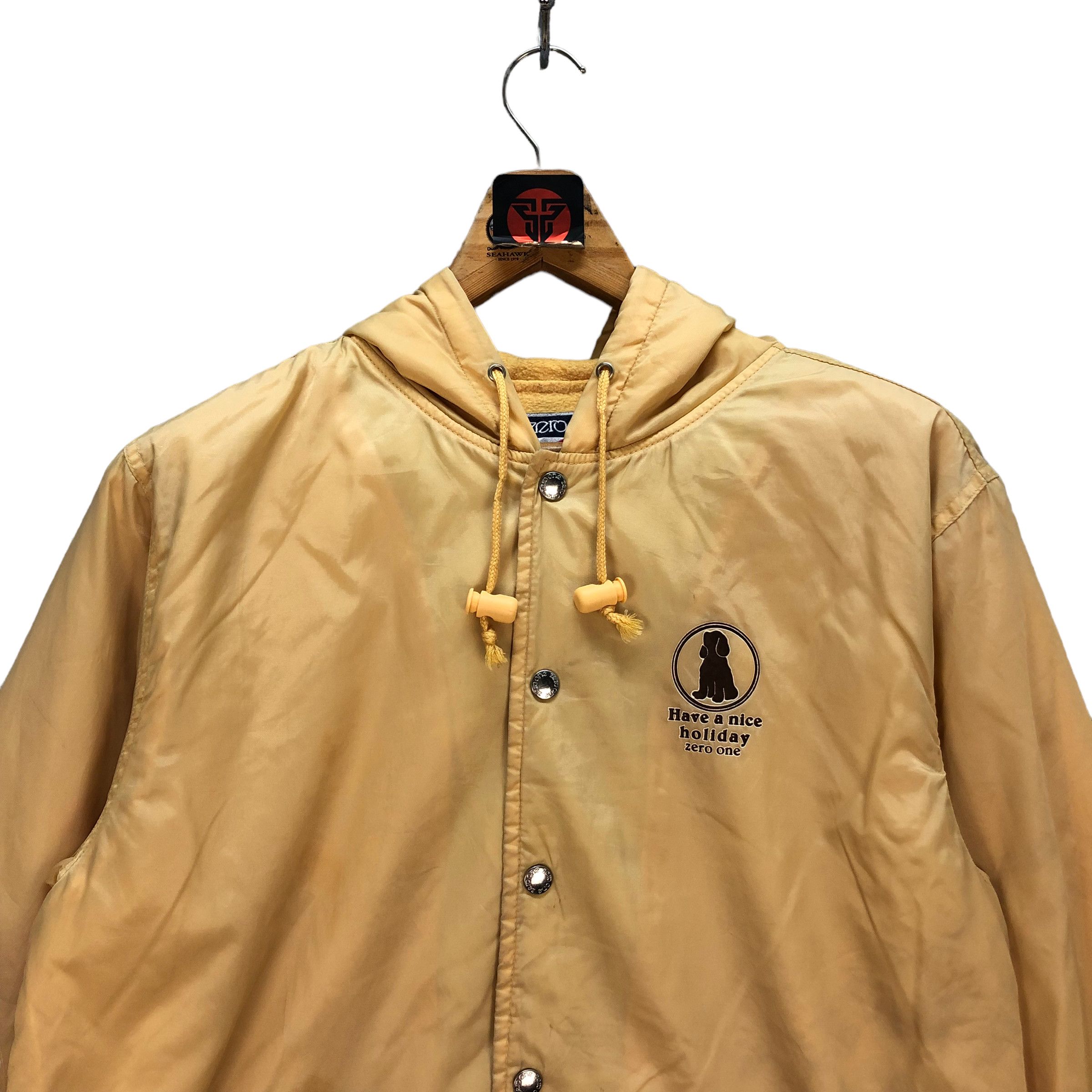 Japanese Brand ZERO ONE TOKYO PUPPIES HOODIE JACKET #7357-133 Size US M / EU 48-50 / 2 - 6 Thumbnail