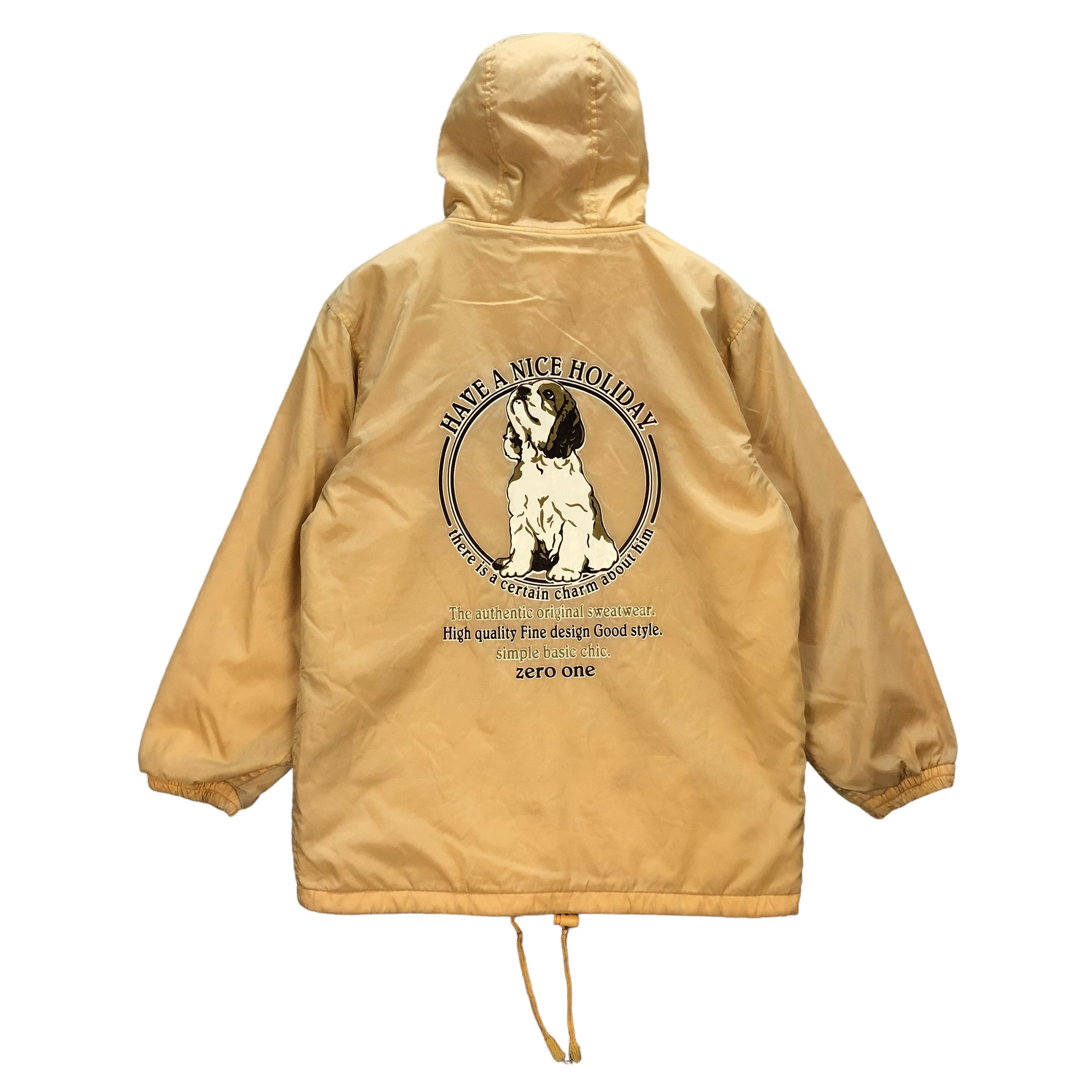 Japanese Brand ZERO ONE TOKYO PUPPIES HOODIE JACKET #7357-133 Size US M / EU 48-50 / 2 - 1 Thumbnail