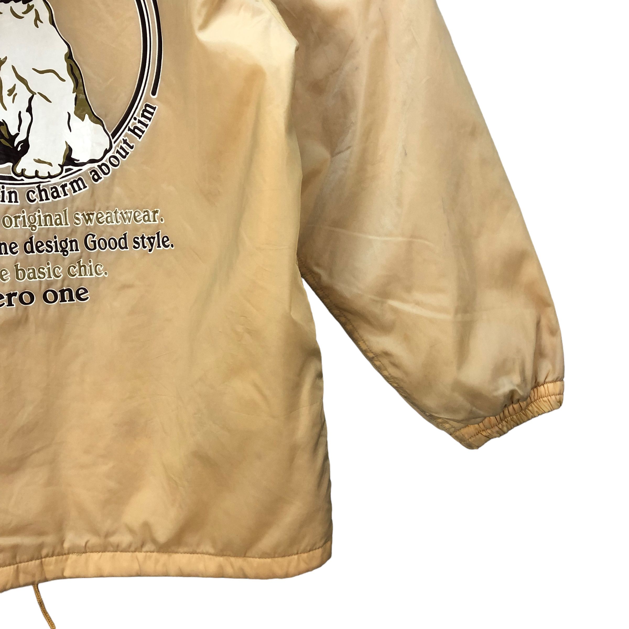 Japanese Brand ZERO ONE TOKYO PUPPIES HOODIE JACKET #7357-133 Size US M / EU 48-50 / 2 - 3 Thumbnail