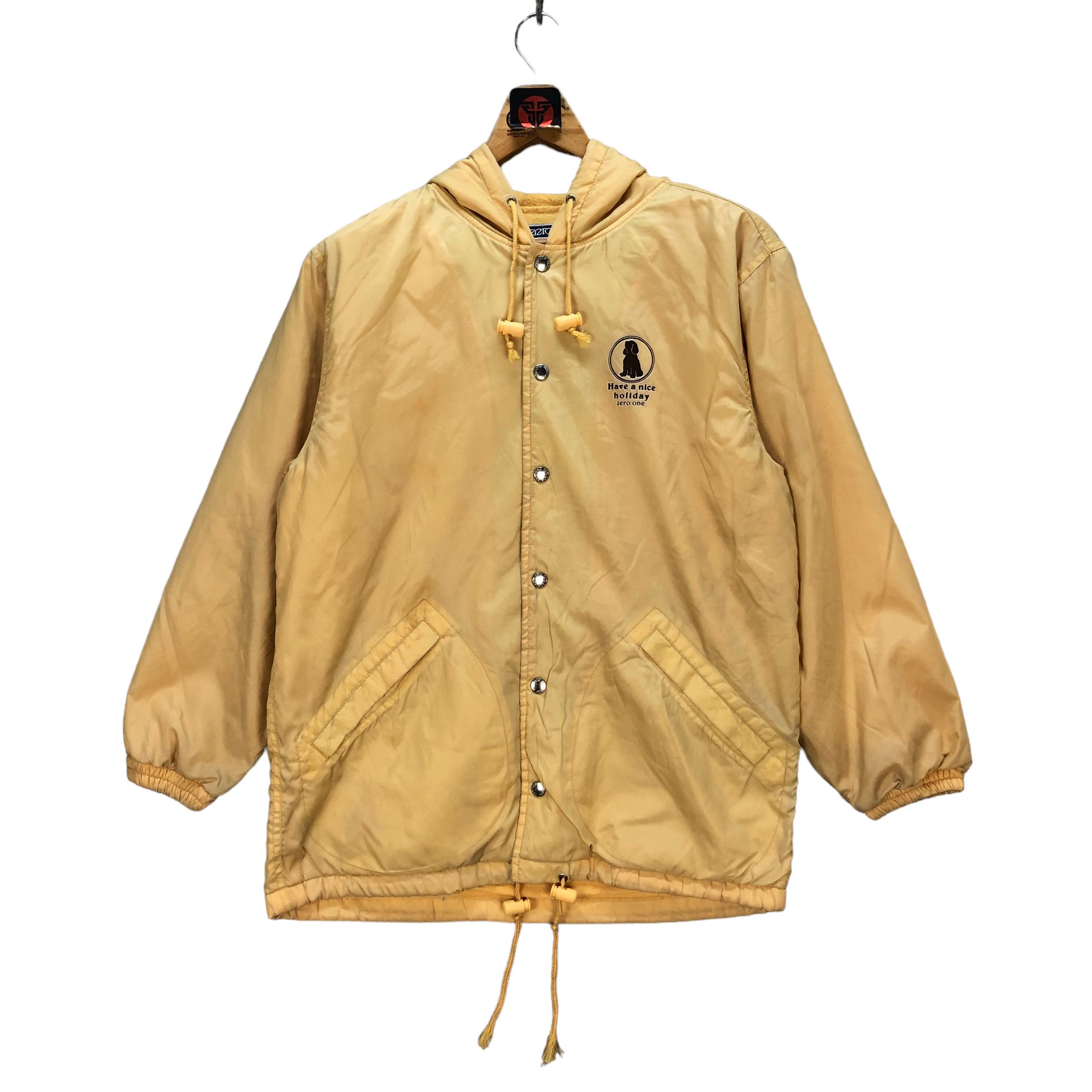 Japanese Brand ZERO ONE TOKYO PUPPIES HOODIE JACKET #7357-133 Size US M / EU 48-50 / 2 - 5 Thumbnail