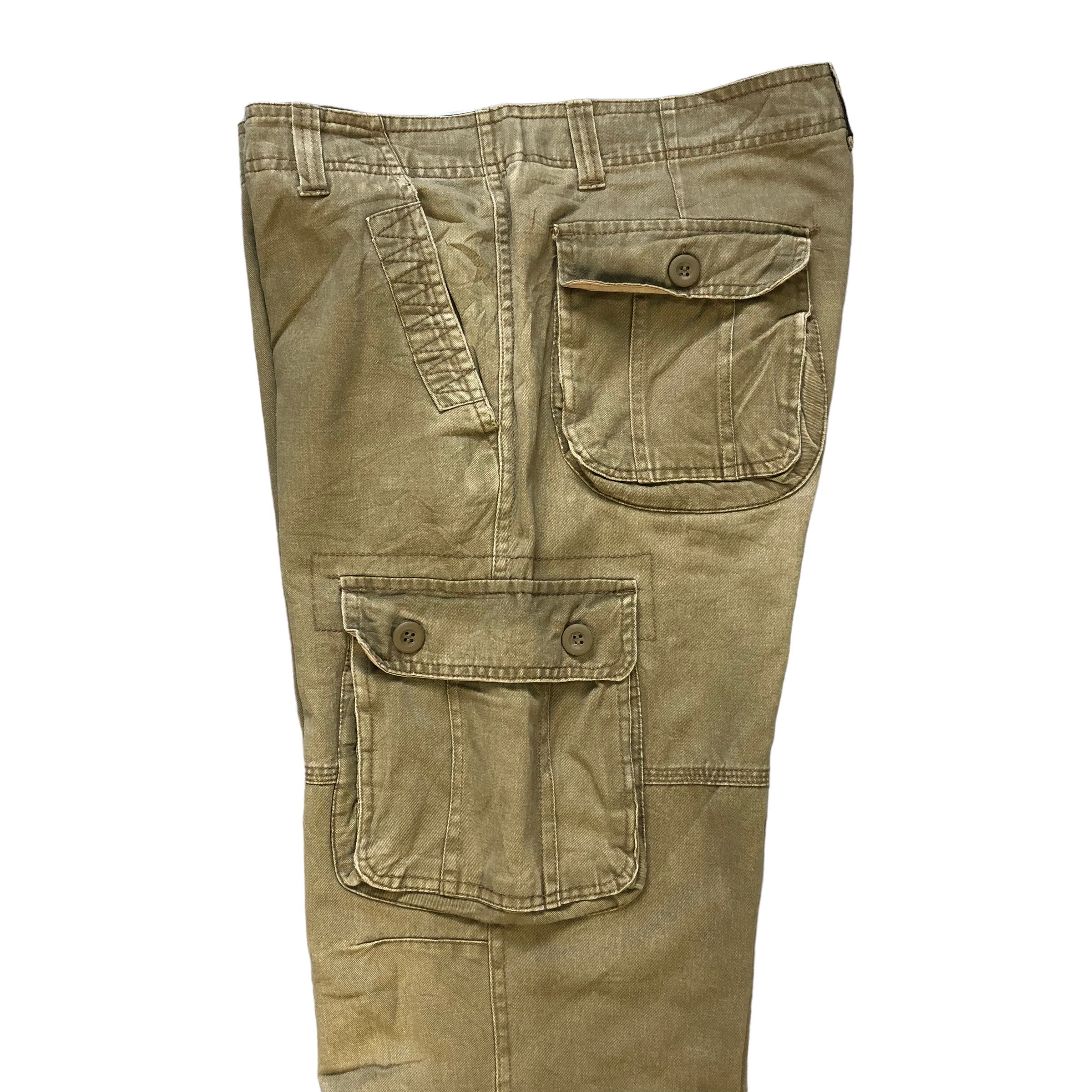 Japanese Brand VINTAGE 6 POCKET CARGO PANTS #7345-138 Size US 34 / EU 50 - 12 Thumbnail