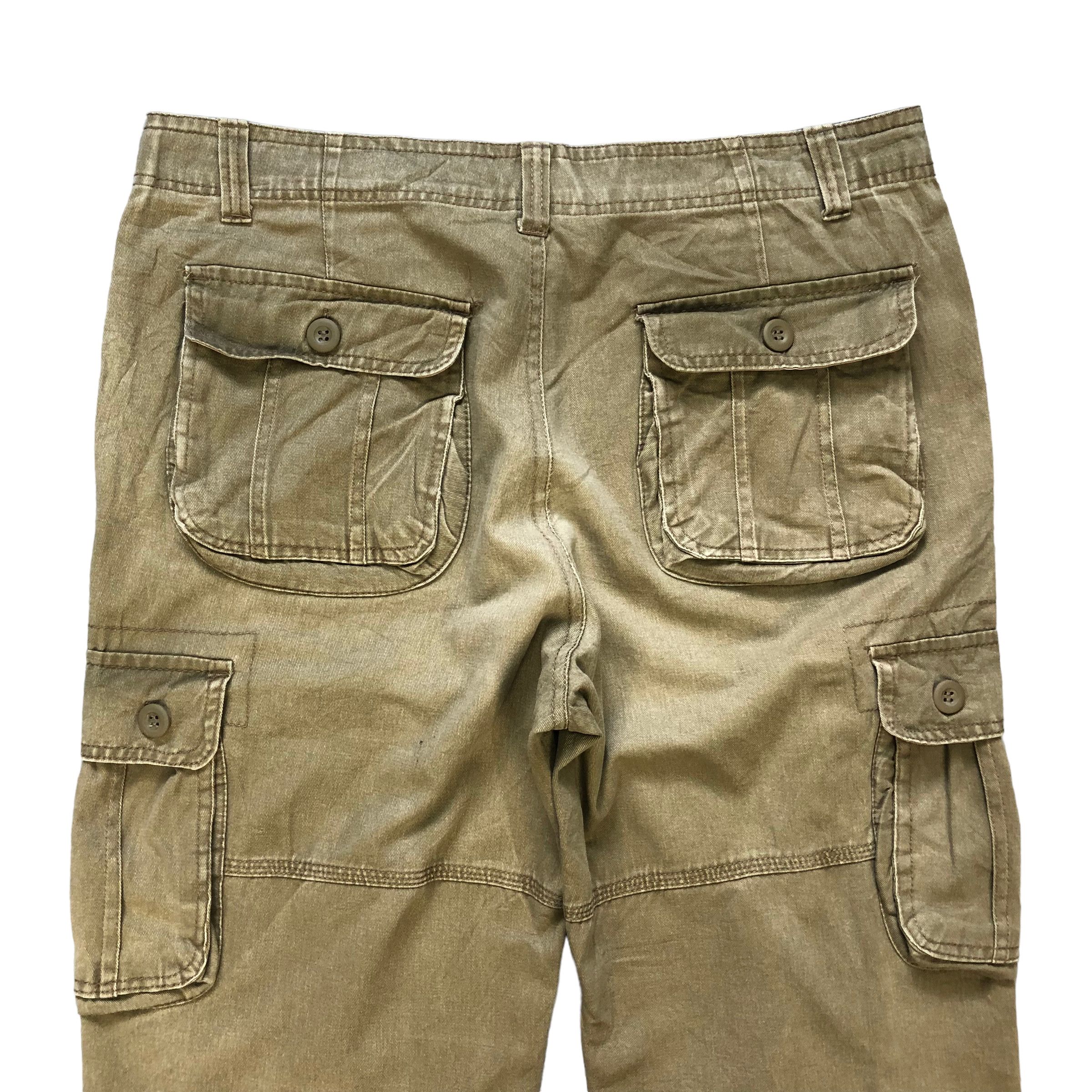 Japanese Brand VINTAGE 6 POCKET CARGO PANTS #7345-138 Size US 34 / EU 50 - 9 Thumbnail