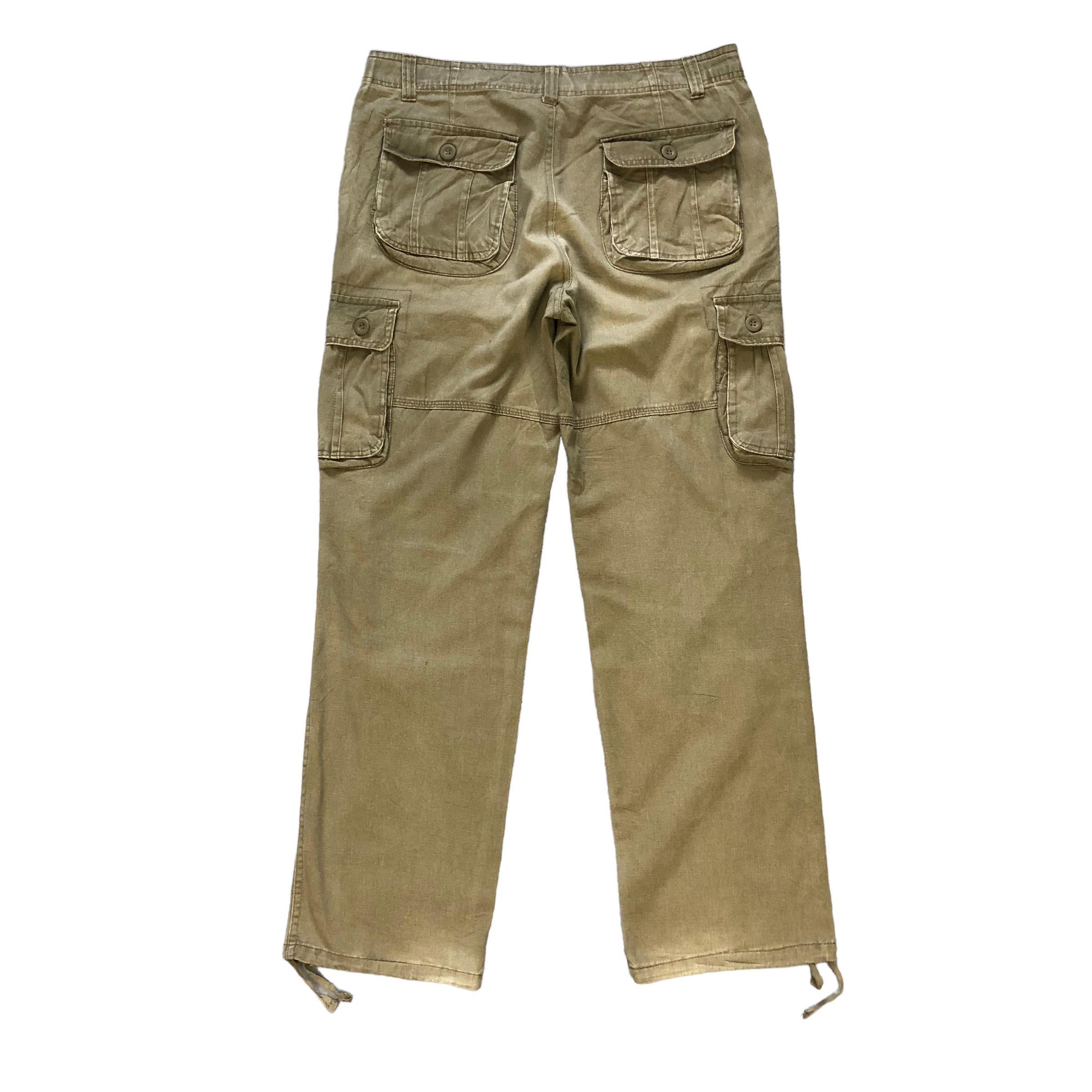 Japanese Brand VINTAGE 6 POCKET CARGO PANTS #7345-138 Size US 34 / EU 50 - 8 Thumbnail