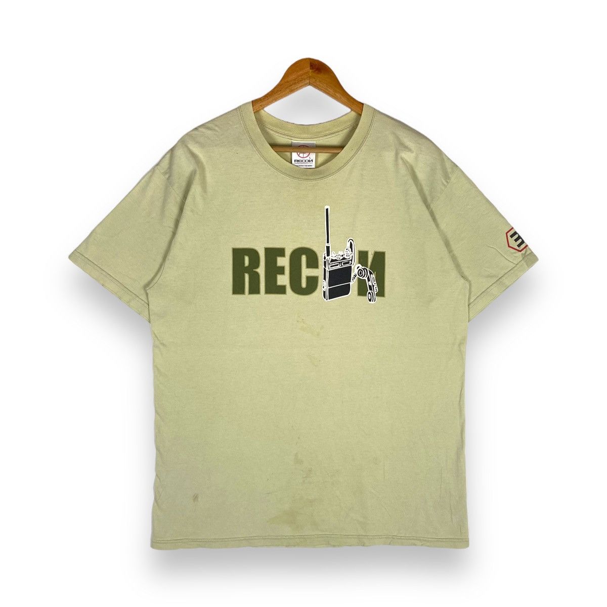 image of Vintage Recon Futura Stash Tee in Green, Men's (Size Large)