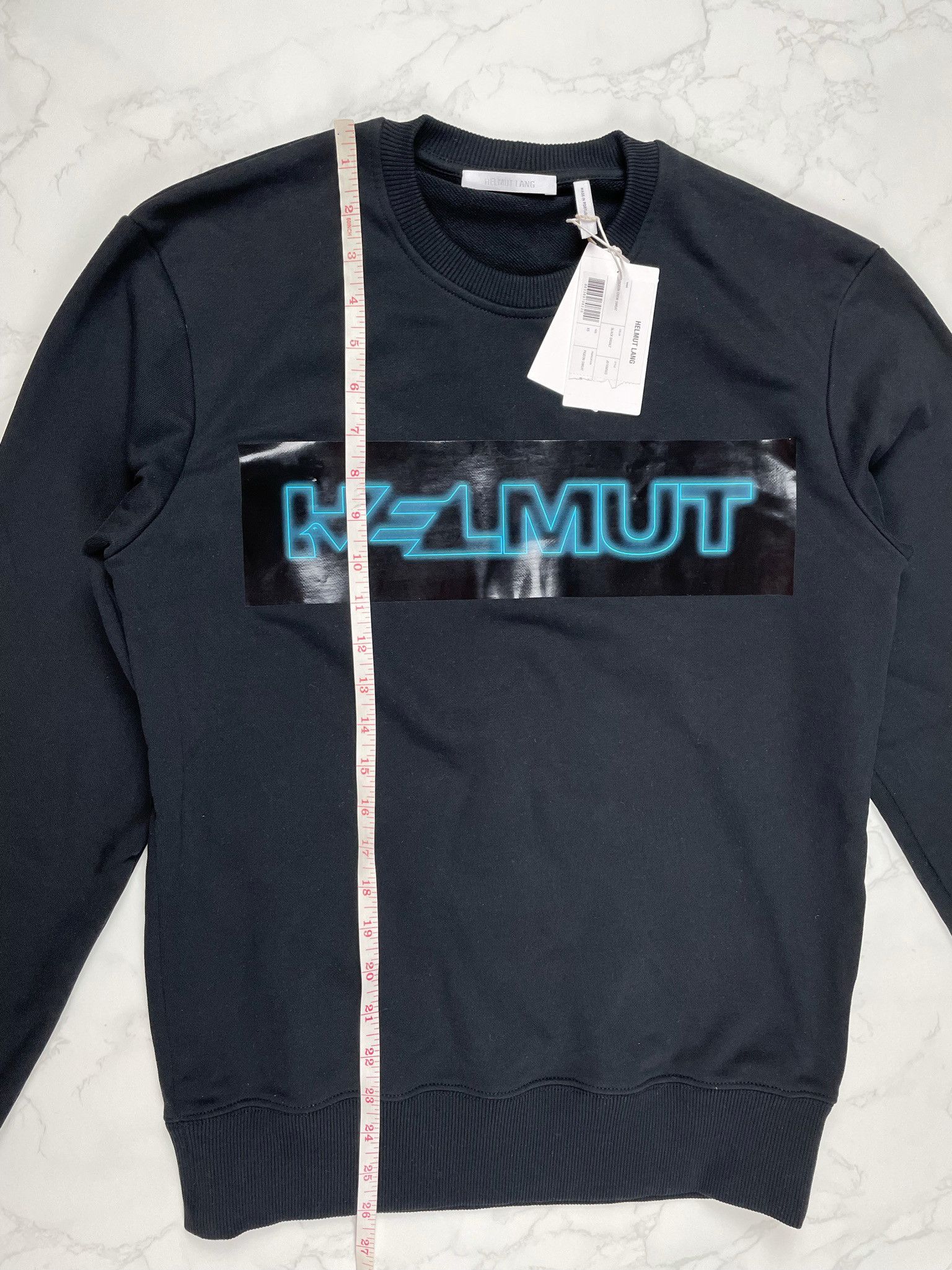 Helmut Lang 🔥[SALE]🔥 Helmut Lang Pigeon Logo Black Sweatshirt Size US XS / EU 42 / 0 - 7 Thumbnail