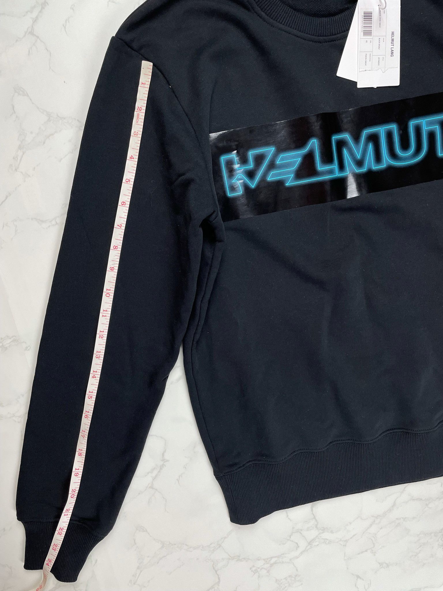 Helmut Lang 🔥[SALE]🔥 Helmut Lang Pigeon Logo Black Sweatshirt Size US XS / EU 42 / 0 - 9 Thumbnail