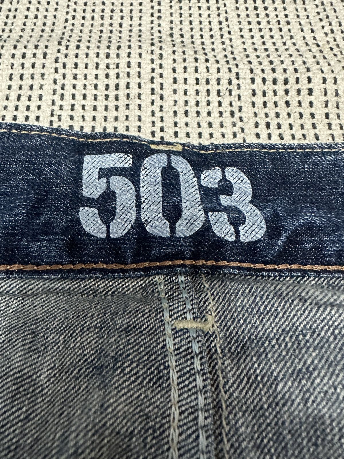 Edwin 🔥🔥VINTAGE EDWIN 503 BLUETRIP FLARE JEANS Size US 32 / EU 48 - 7 Thumbnail