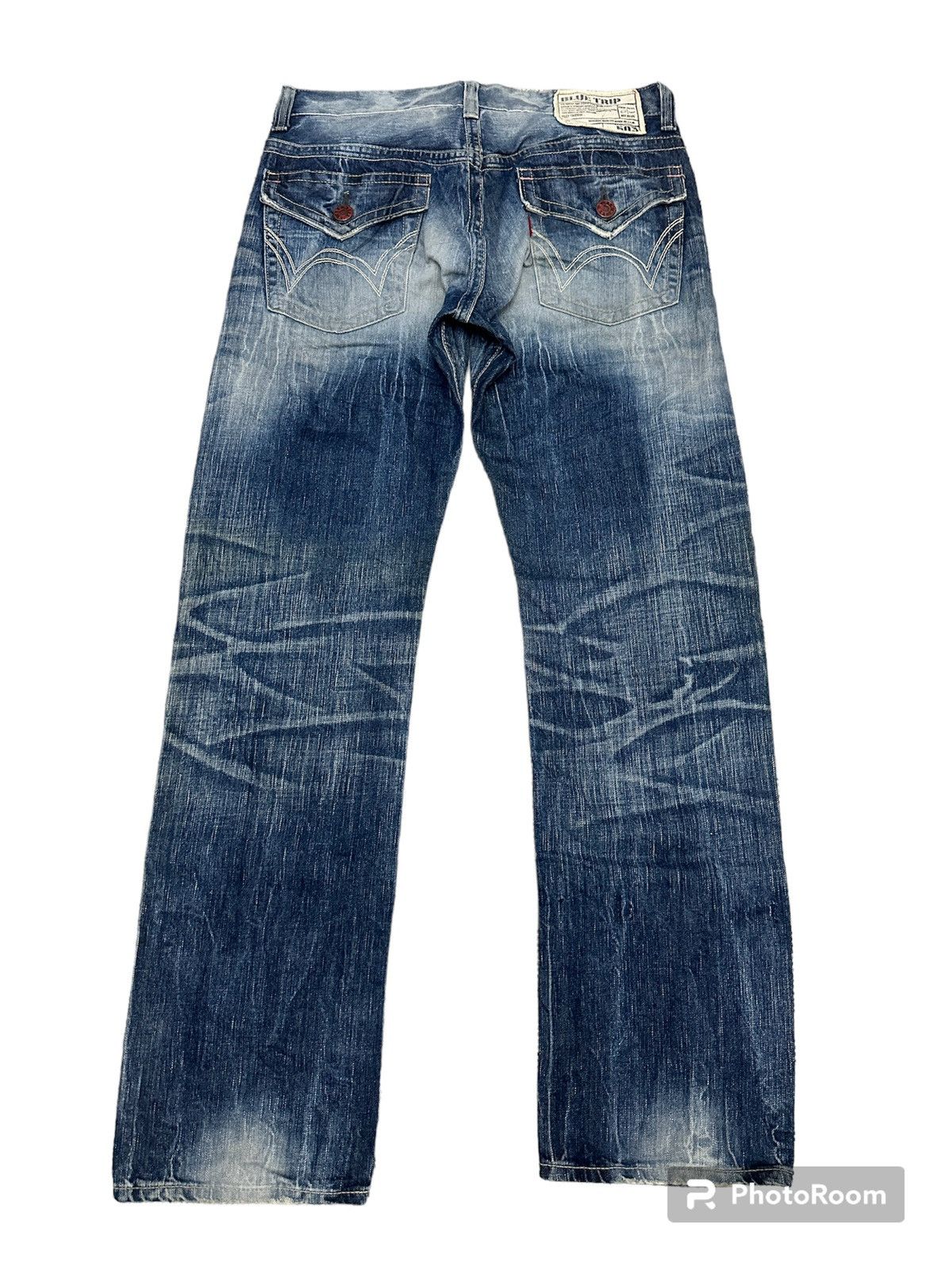 Edwin 🔥🔥VINTAGE EDWIN 503 BLUETRIP FLARE JEANS Size US 32 / EU 48 - 2 Thumbnail