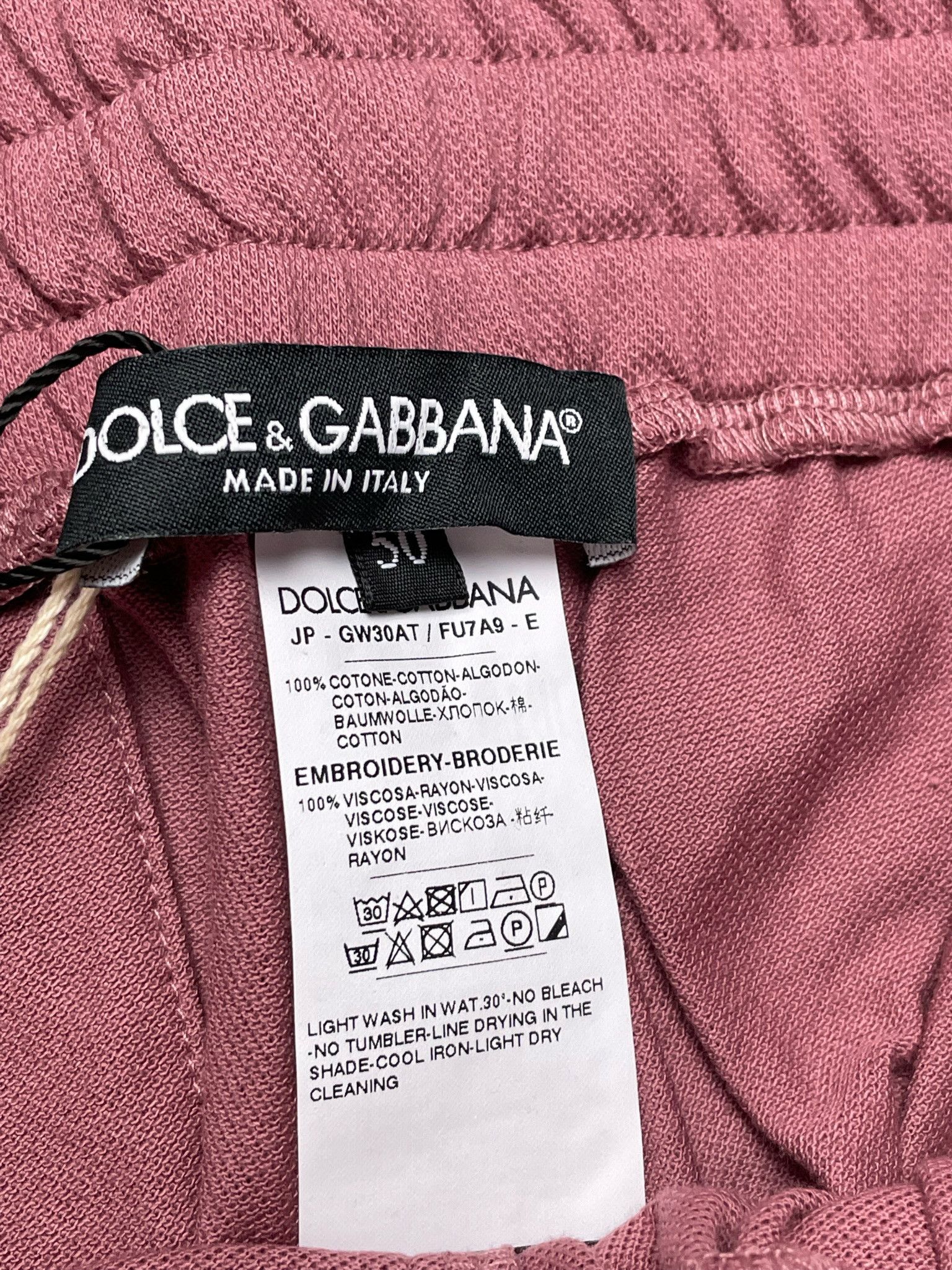 Dolce & Gabbana 🔥75% OFF🔥 [SALE] Dolce & Gabbana Drawstring Sweatpants Size US 34 / EU 50 - 9 Thumbnail