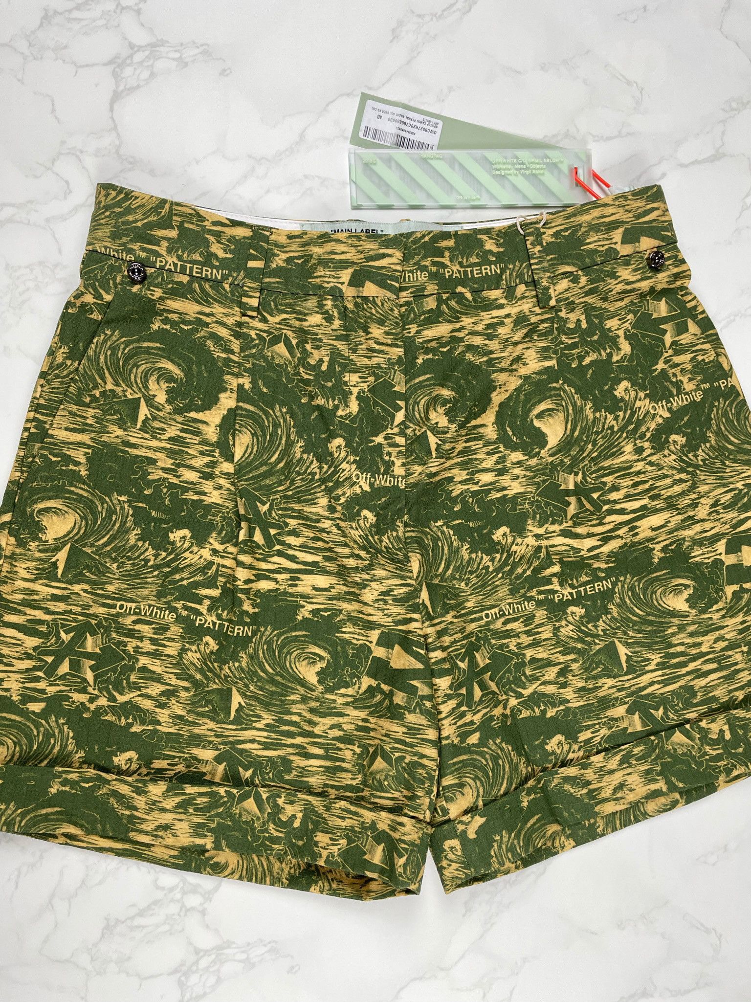 Off-White 🔥60% OFF🔥 [SALE] Off-White Ripstop Camo Formal Shorts Size 27" / US 4 / IT 40 - 5 Thumbnail