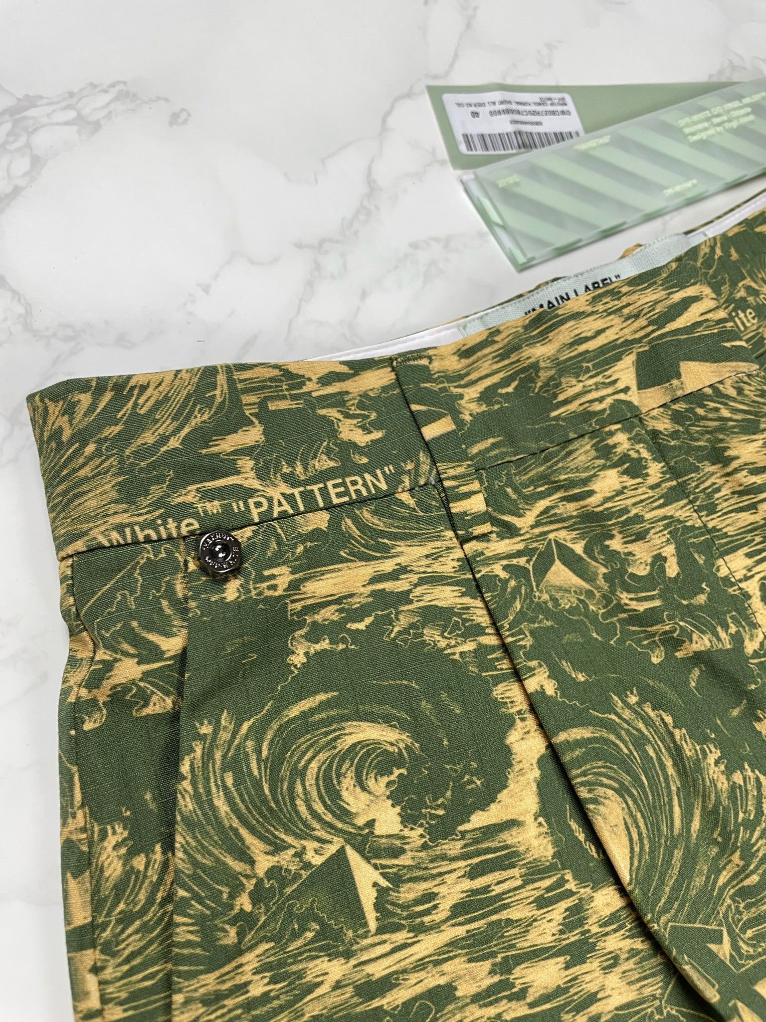 Off-White 🔥60% OFF🔥 [SALE] Off-White Ripstop Camo Formal Shorts Size 27" / US 4 / IT 40 - 7 Thumbnail