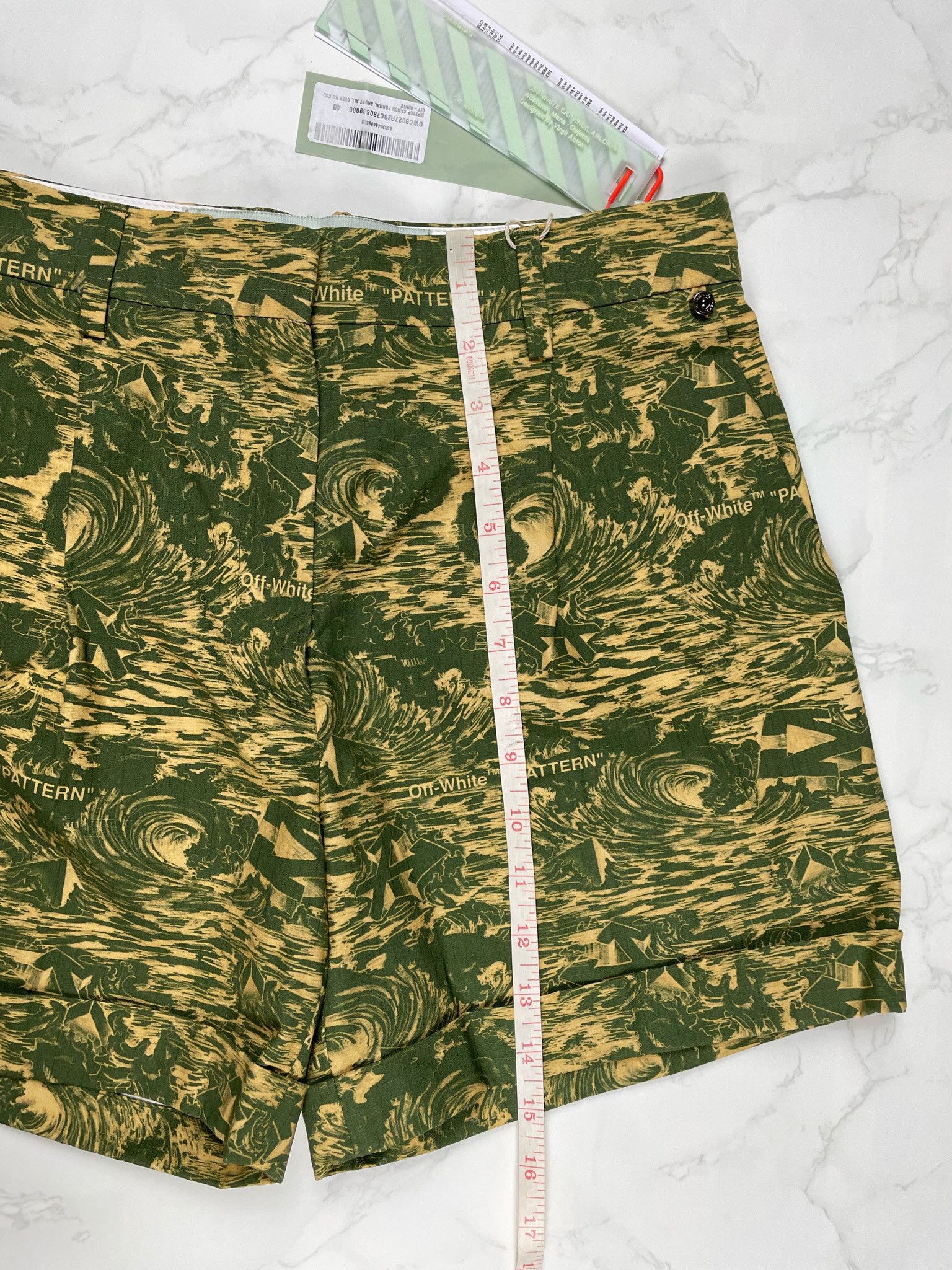 Off-White 🔥60% OFF🔥 [SALE] Off-White Ripstop Camo Formal Shorts Size 27" / US 4 / IT 40 - 4 Thumbnail