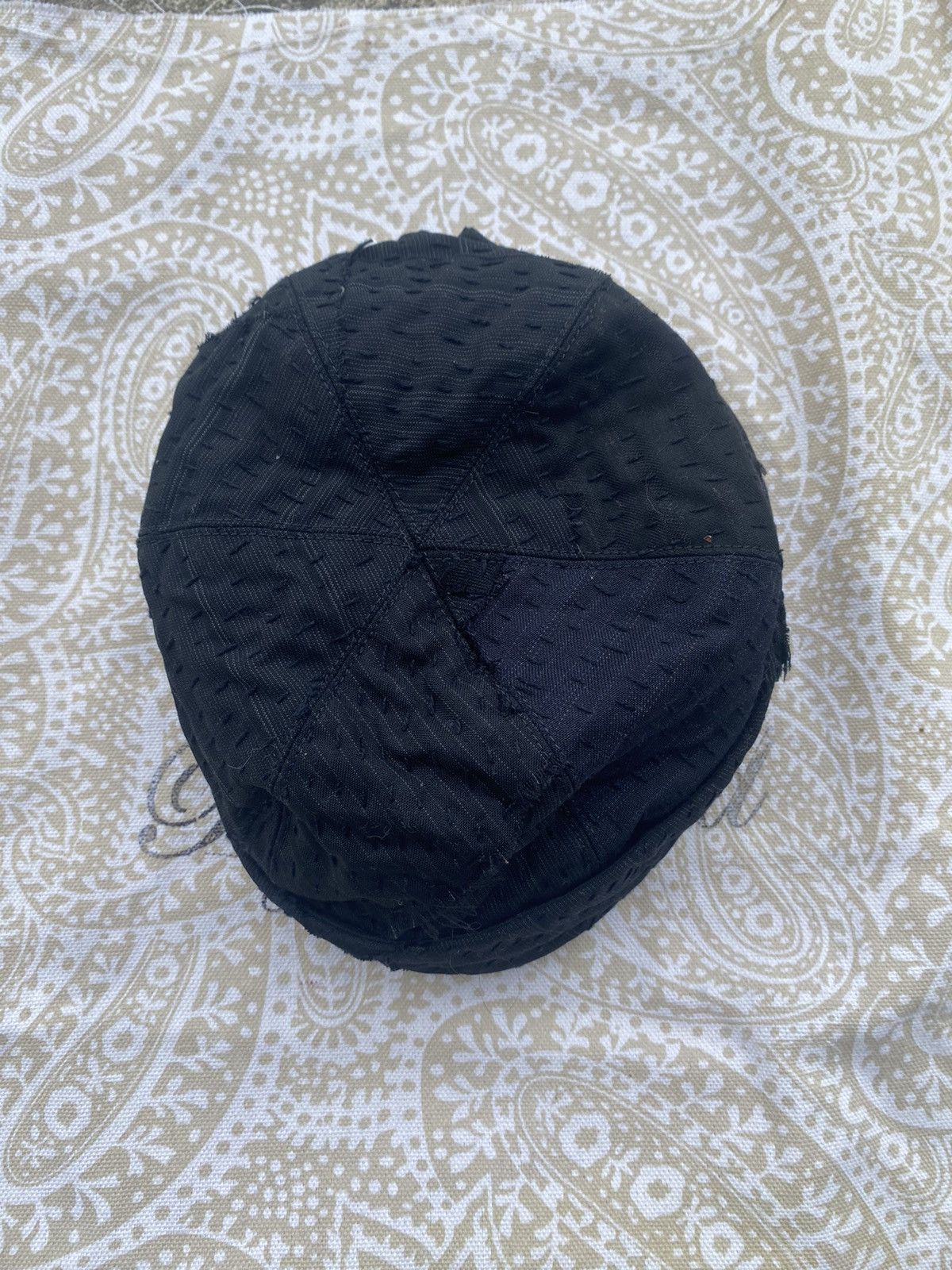 By Walid Navy Wool Emperor hat Size ONE SIZE - 3 Thumbnail