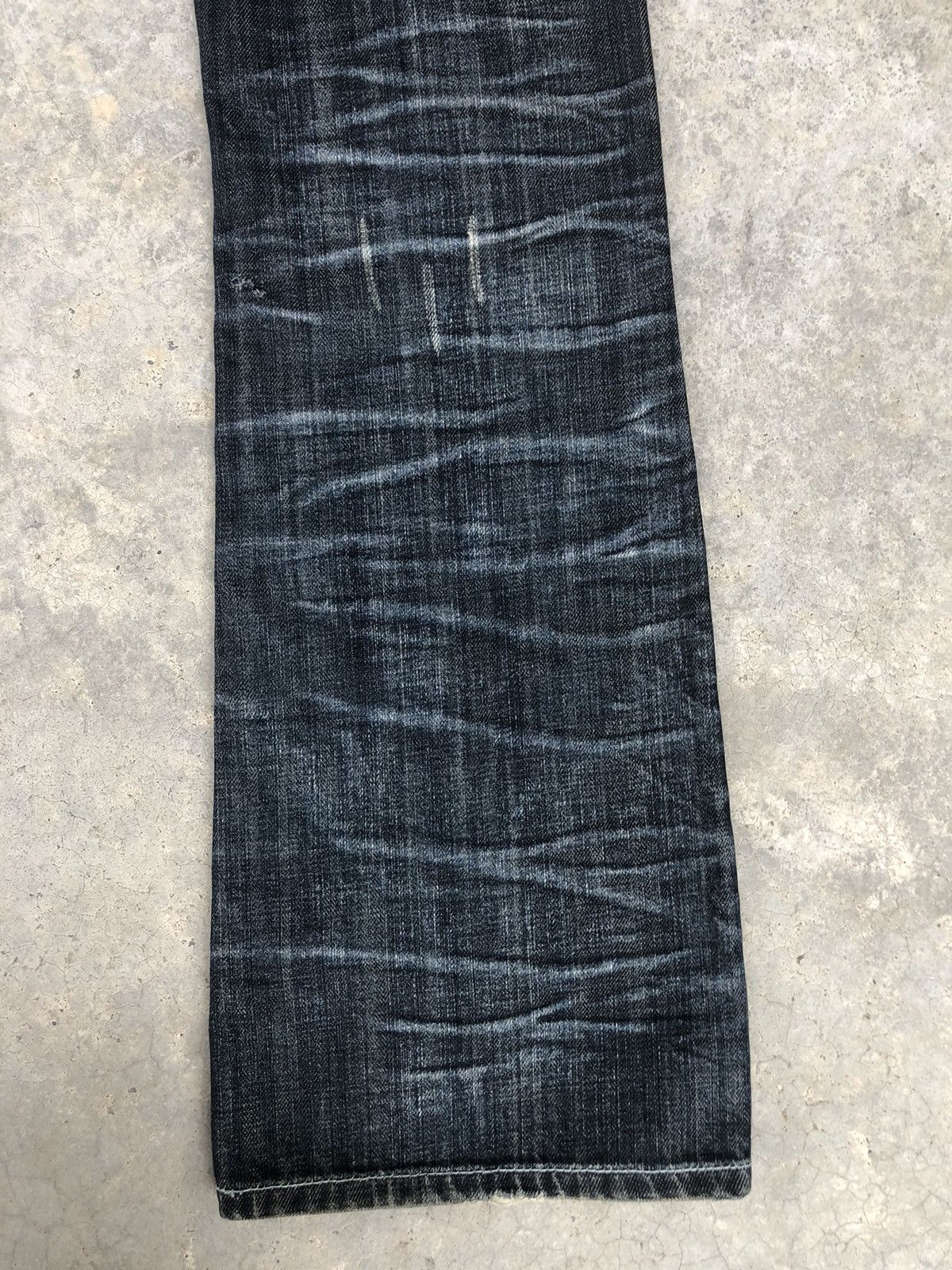 semanticdesign Japanese Semantic Design Flared Jeans Distressed Jeans Size US 32 / EU 48 - 12 Thumbnail