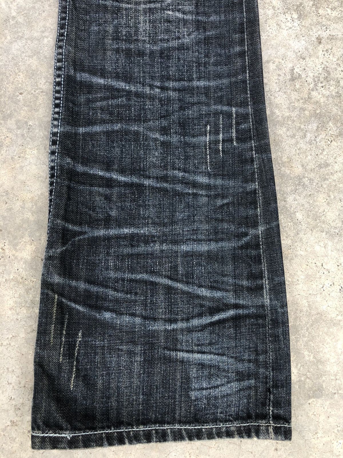 semanticdesign Japanese Semantic Design Flared Jeans Distressed Jeans Size US 32 / EU 48 - 7 Thumbnail