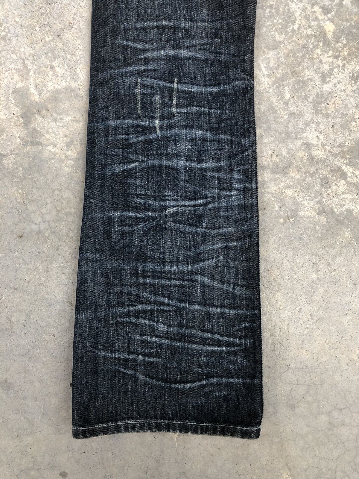 semanticdesign Japanese Semantic Design Flared Jeans Distressed Jeans Size US 32 / EU 48 - 11 Thumbnail