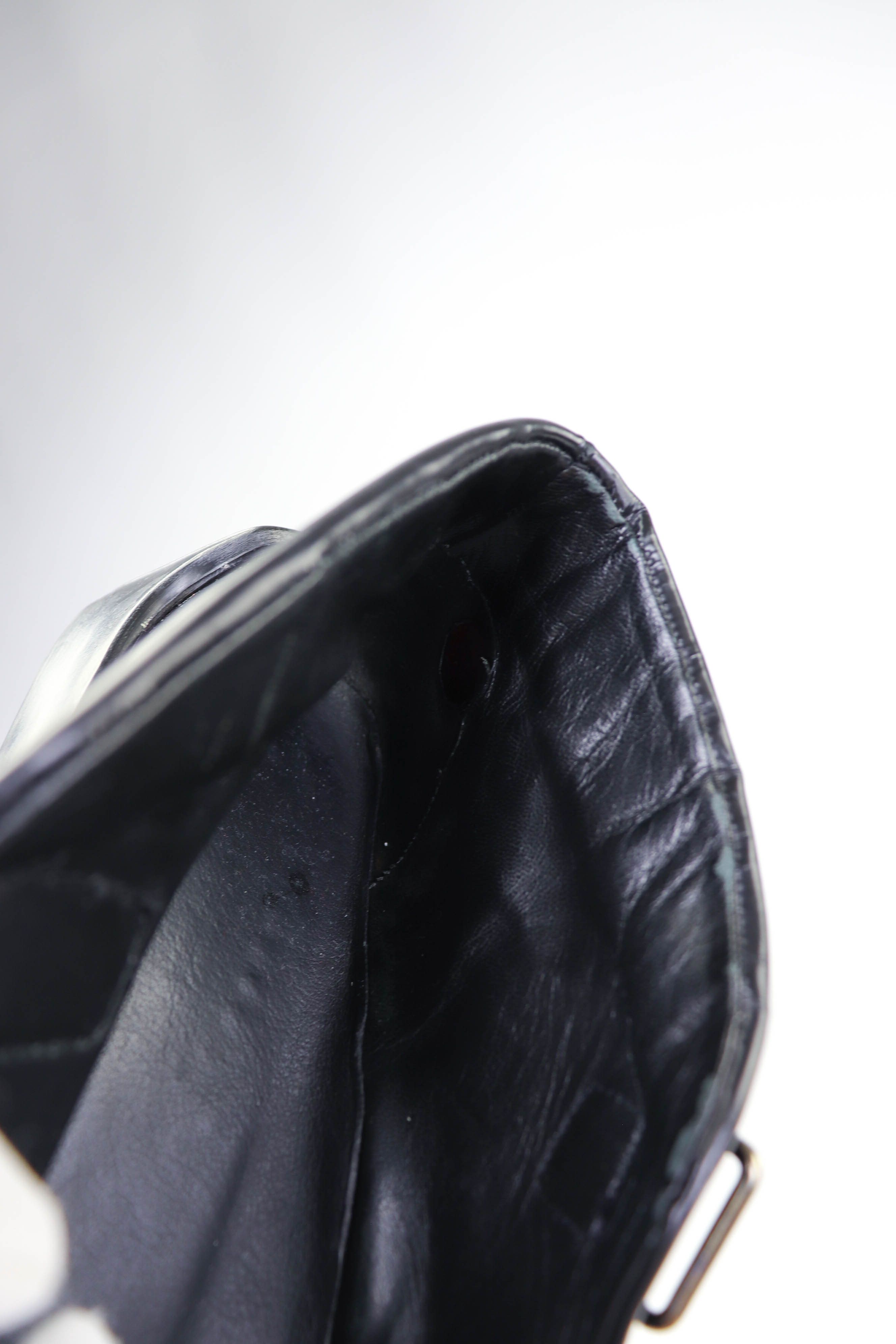 Prada Prada Vintage 90s (SAMPLE?) Black Leather Square Toe Boots Size US 5.5 / IT 35.5 - 17 Thumbnail